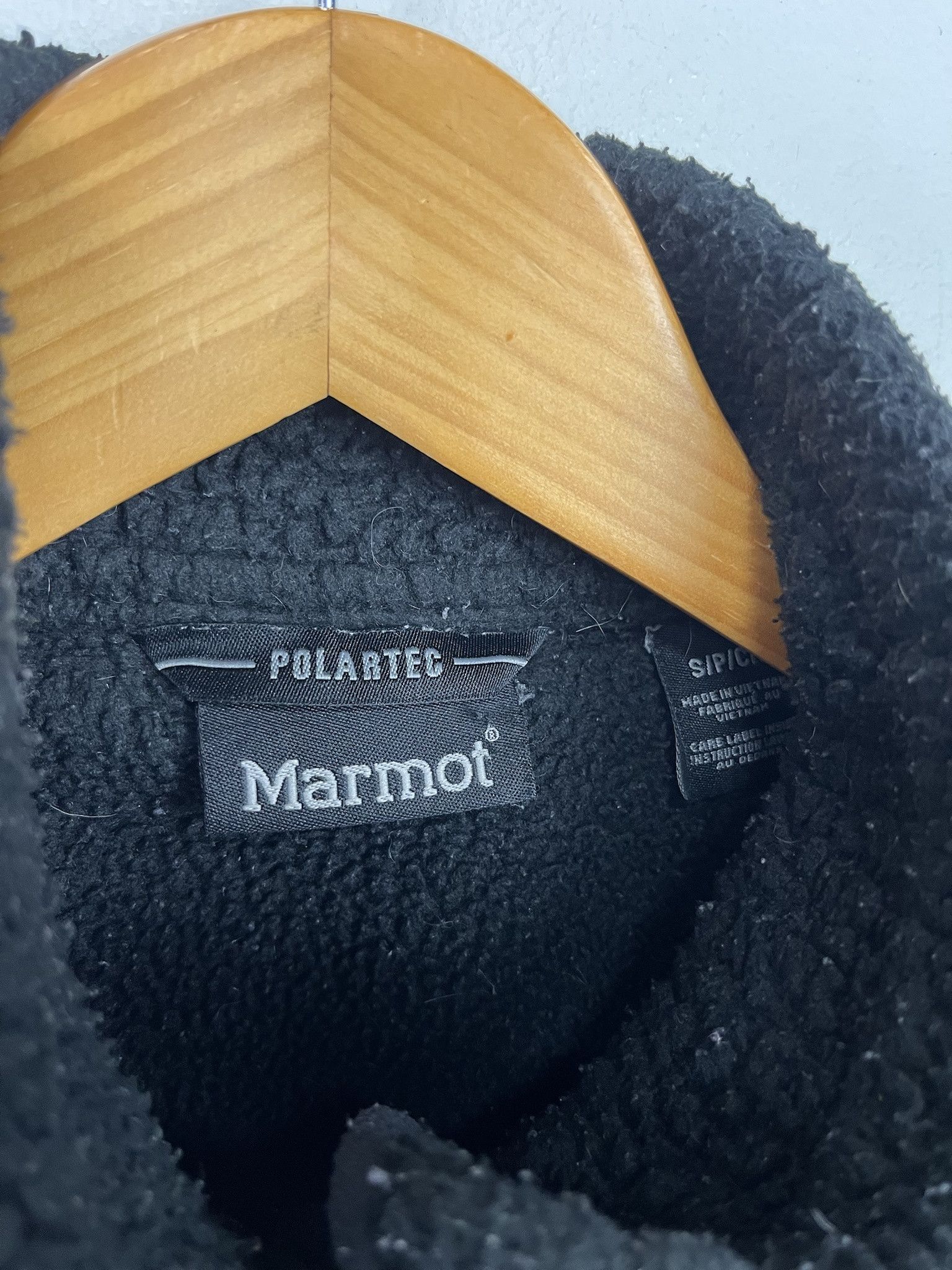 The North Face Vintage Marmot PolarTec Deep Pile Fleece Sweatshirt Size S Size US S / EU 44-46 / 1 - 2 Thumbnail