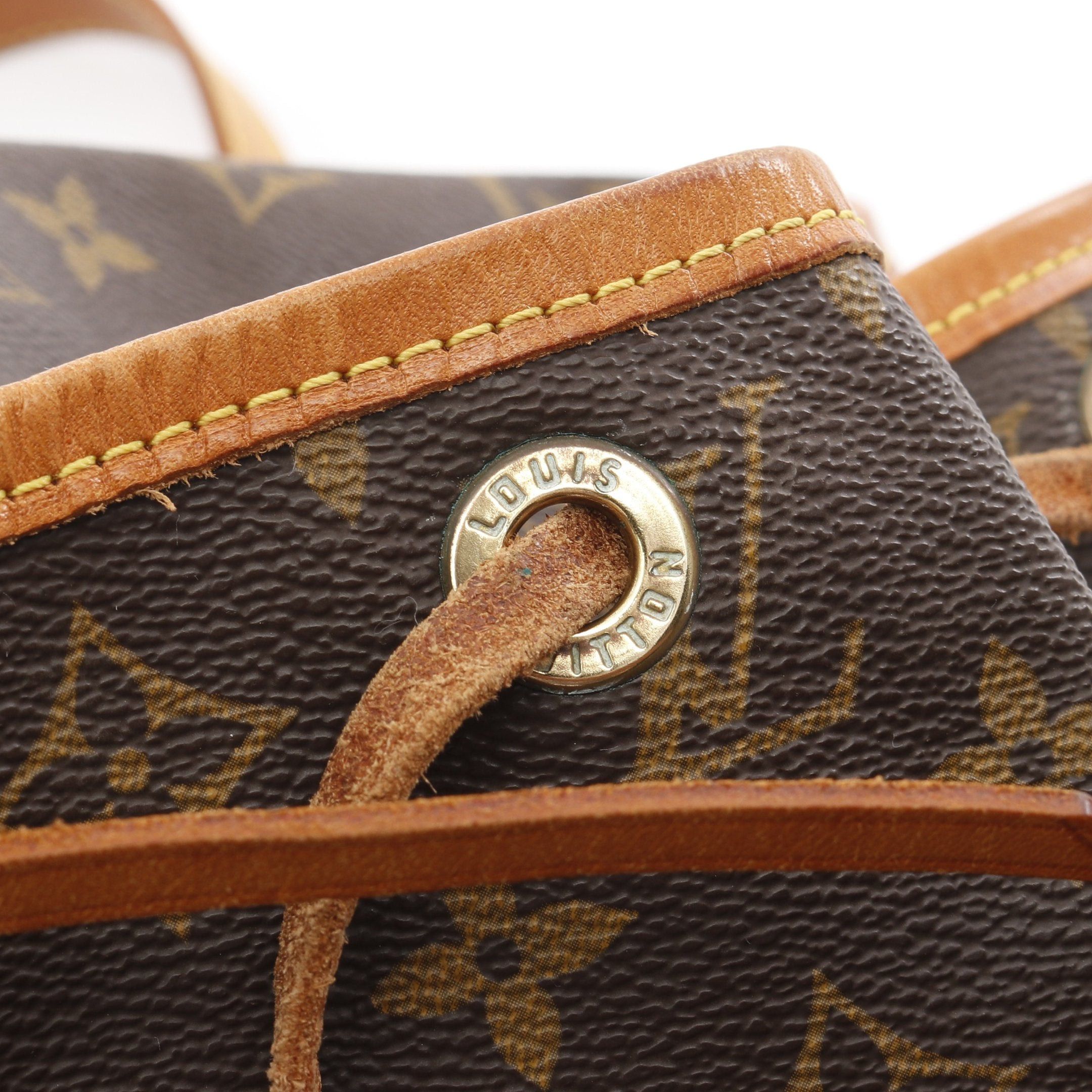 Louis Vuitton Louis Vuitton Montsouris Mm Monogram Backpack Rucksack Leather Brown Size ONE SIZE - 10 Thumbnail