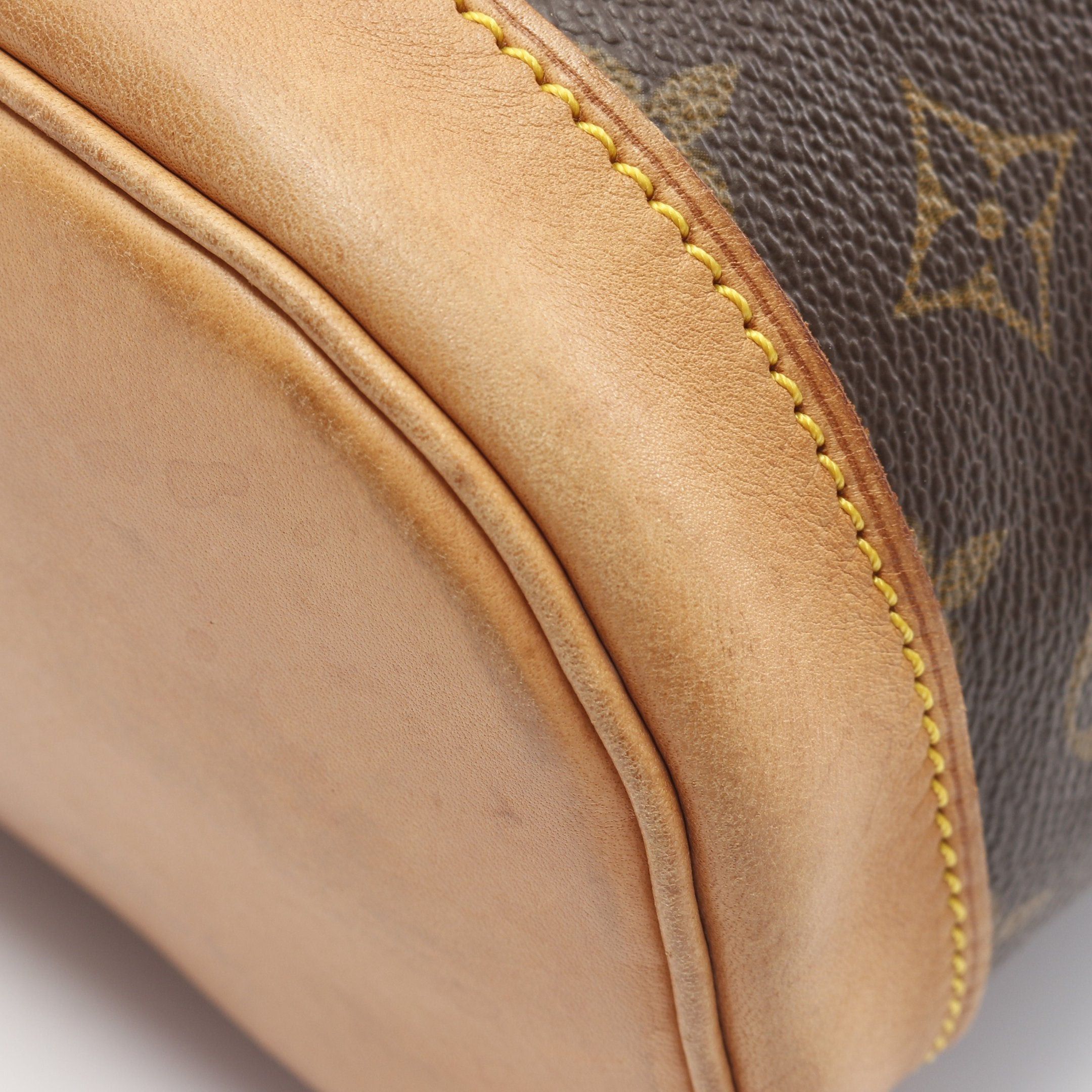 Louis Vuitton Louis Vuitton Montsouris Mm Monogram Backpack Rucksack Leather Brown Size ONE SIZE - 6 Thumbnail
