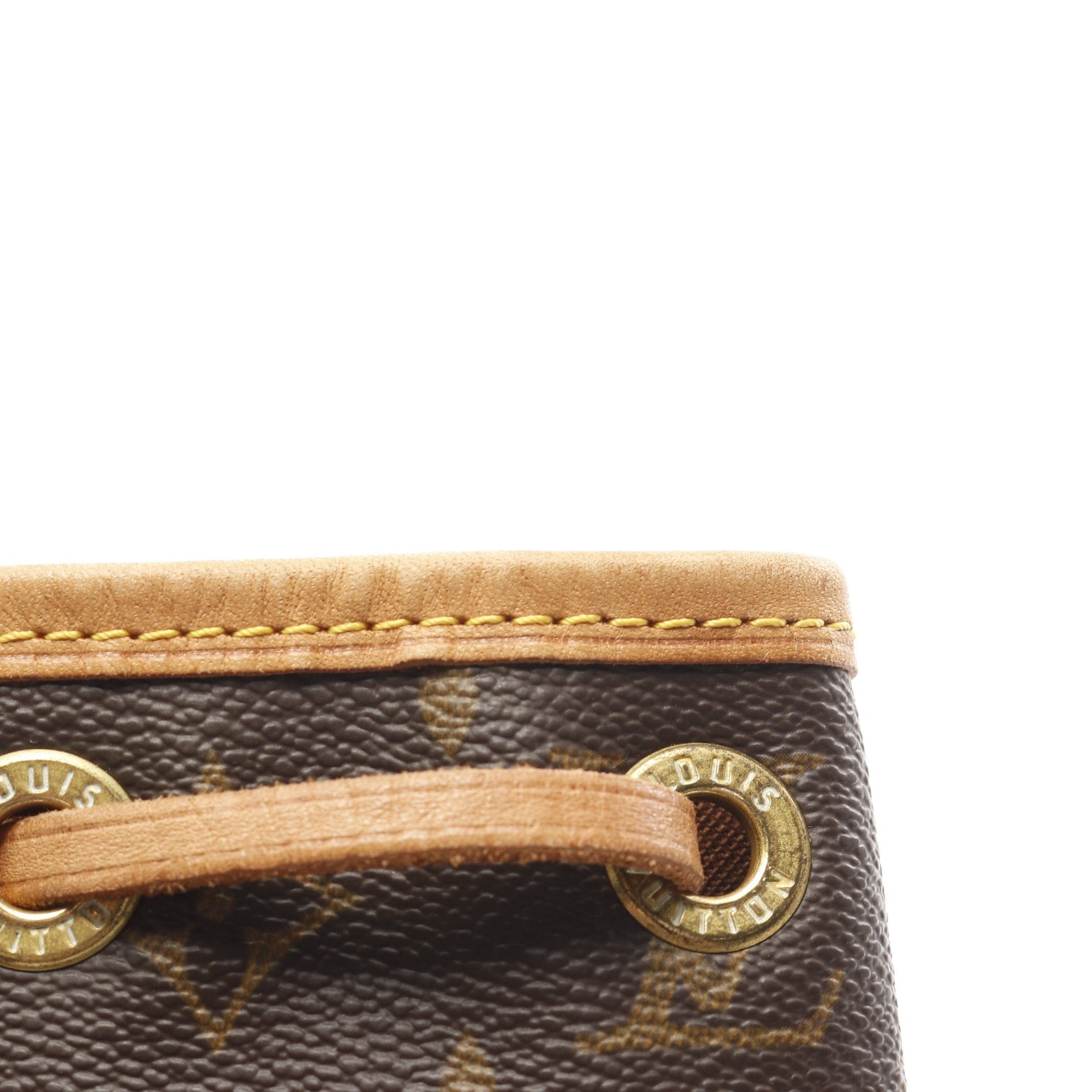 Louis Vuitton Louis Vuitton Montsouris Mm Monogram Backpack Rucksack Leather Brown Size ONE SIZE - 11 Thumbnail