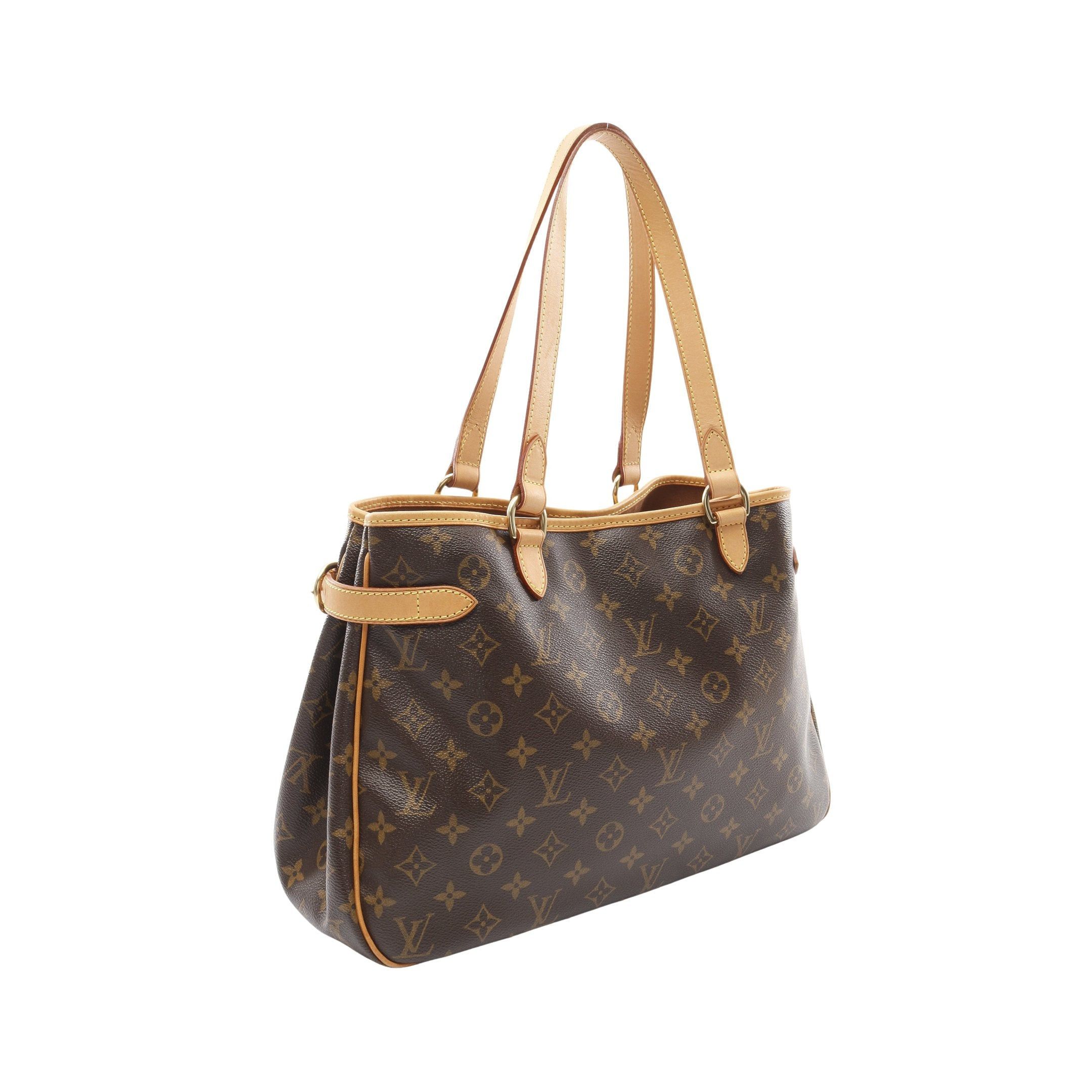 Louis Vuitton Louis Vuitton Batignolles Horizontal Monogram Shoulder Bag Leather Brown Size ONE SIZE - 2 Thumbnail