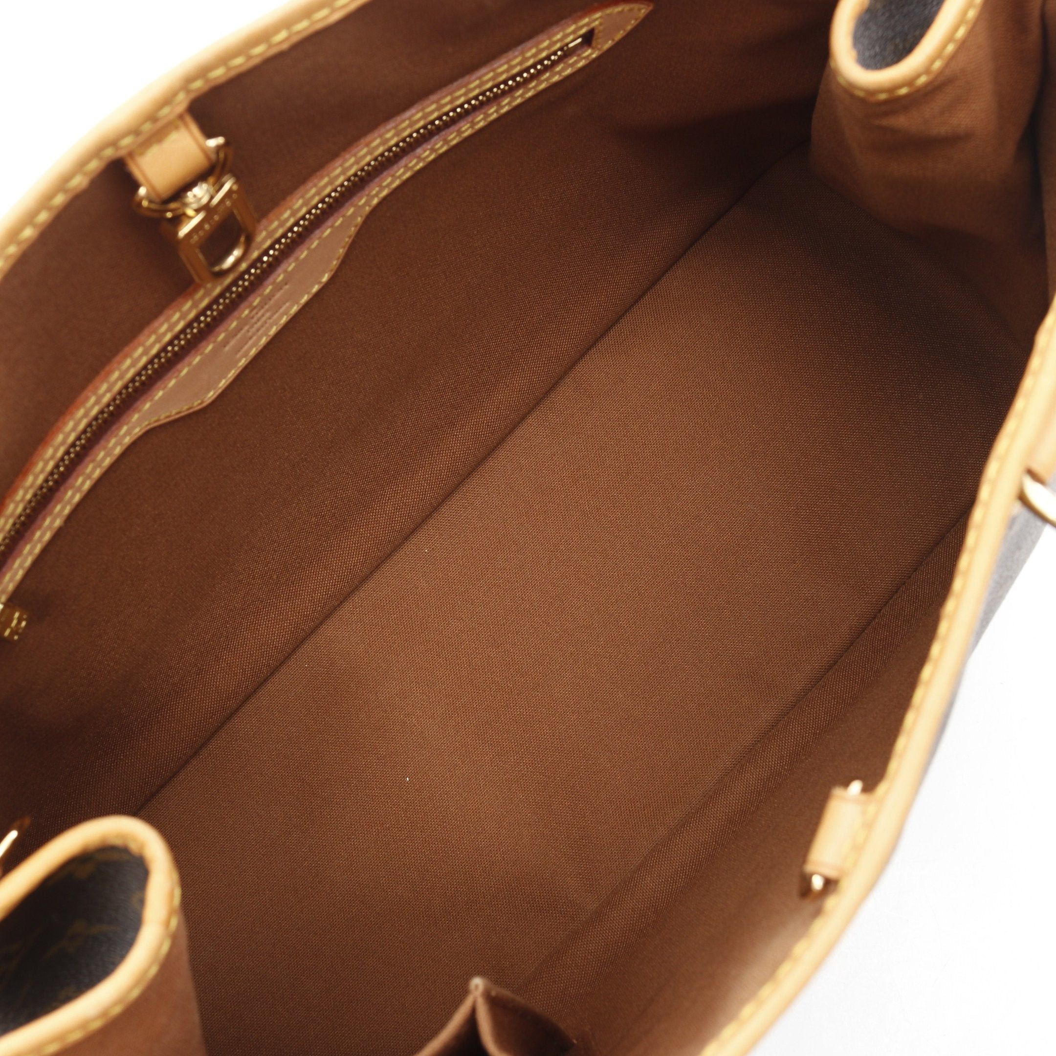 Louis Vuitton Louis Vuitton Batignolles Horizontal Monogram Shoulder Bag Leather Brown Size ONE SIZE - 3 Thumbnail
