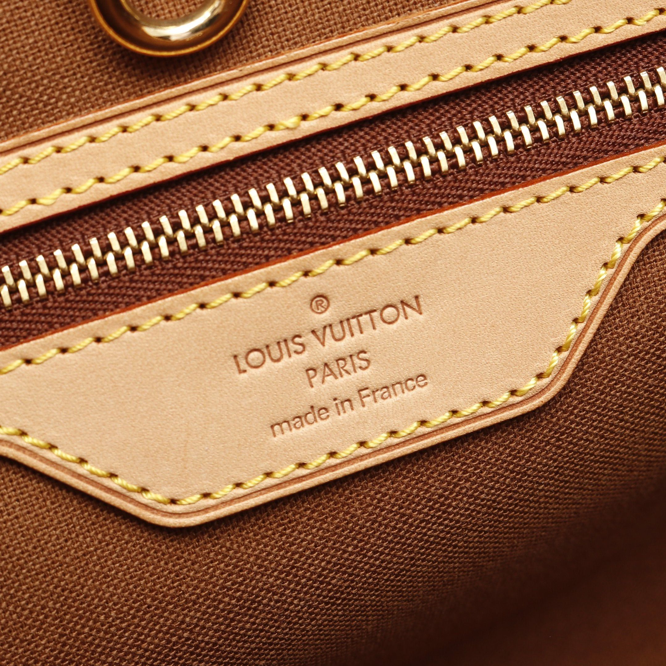 Louis Vuitton Louis Vuitton Batignolles Horizontal Monogram Shoulder Bag Leather Brown Size ONE SIZE - 4 Thumbnail