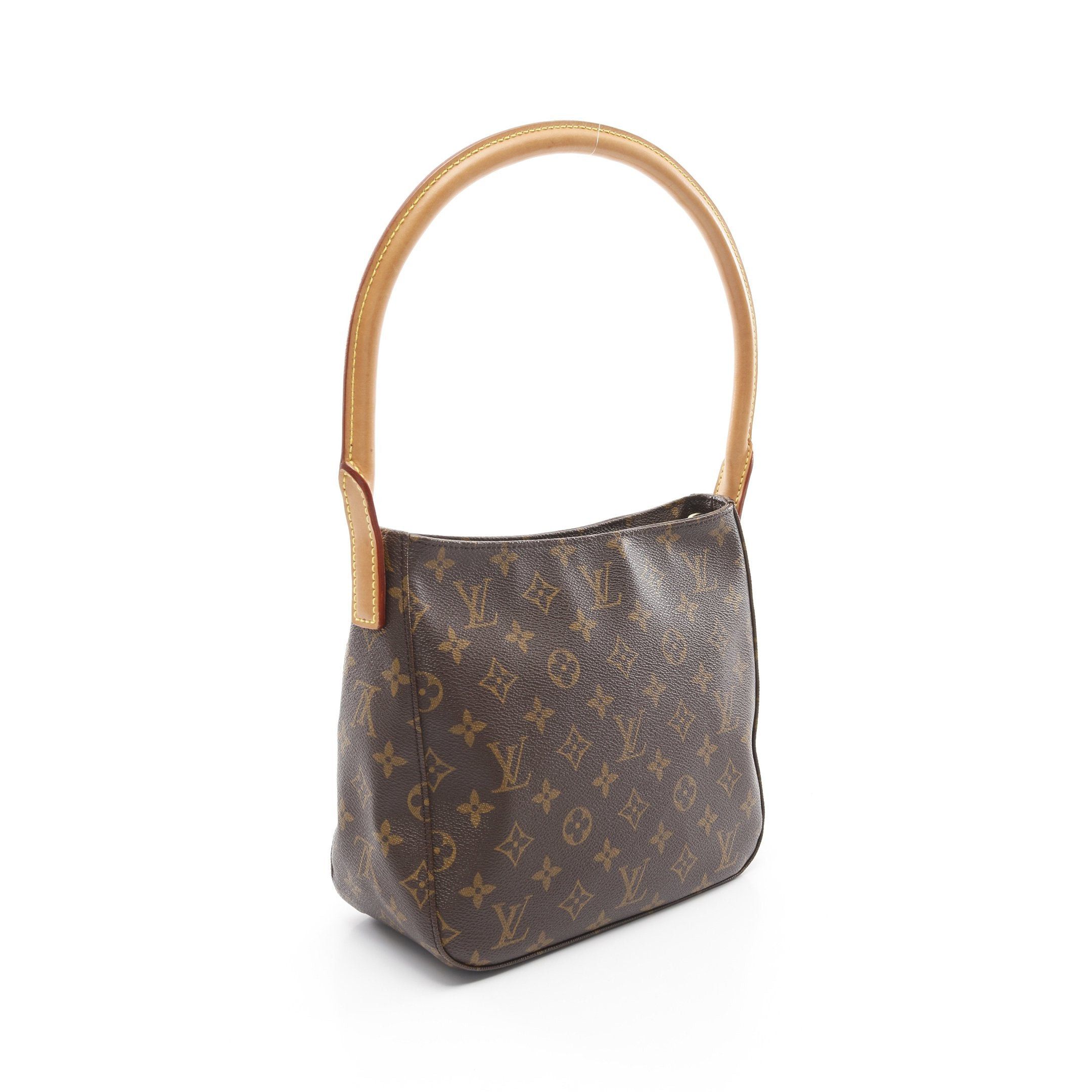 Louis Vuitton Louis Vuitton Looping Mm Monogram Shoulder Bag Leather Brown Size ONE SIZE - 2 Thumbnail
