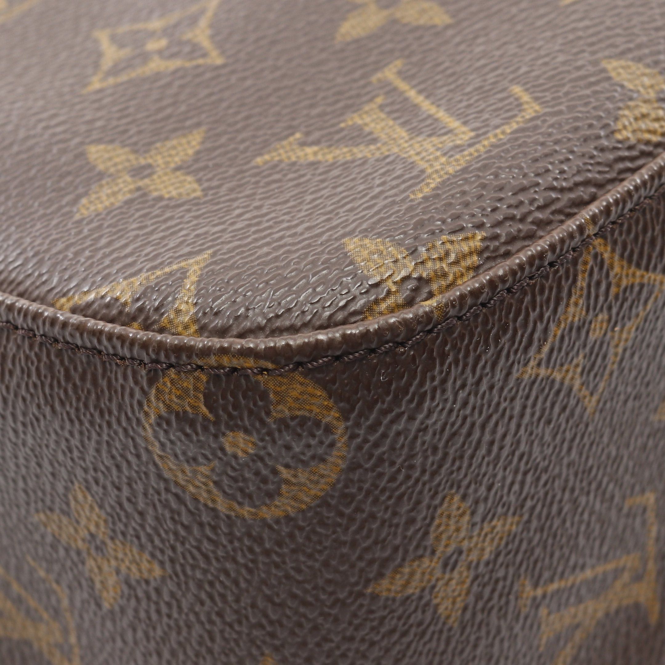 Louis Vuitton Louis Vuitton Looping Mm Monogram Shoulder Bag Leather Brown Size ONE SIZE - 6 Thumbnail