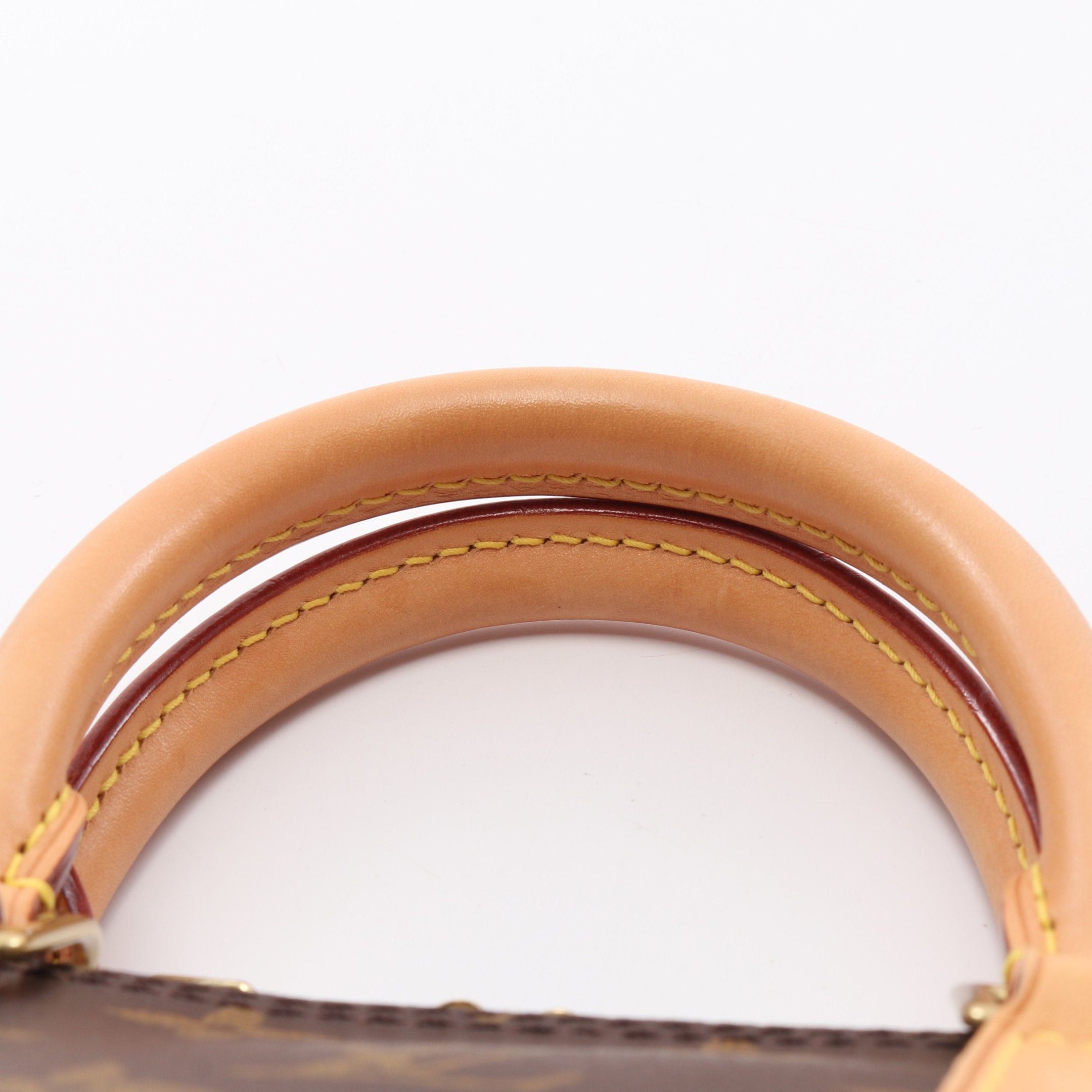Louis Vuitton Louis Vuitton Alma Bb Monogram Handbag Leather Brown Size ONE SIZE - 9 Thumbnail