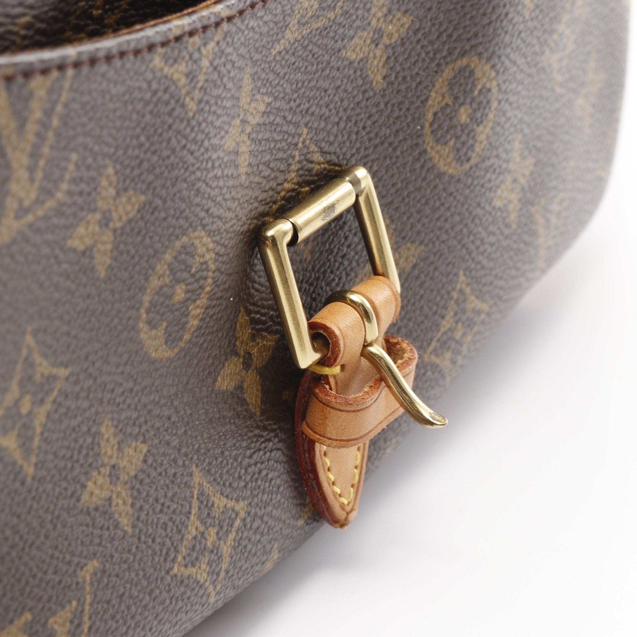 Louis Vuitton Louis Vuitton Sologne Monogram Shoulder Bag Leather Brown Size ONE SIZE - 10 Thumbnail