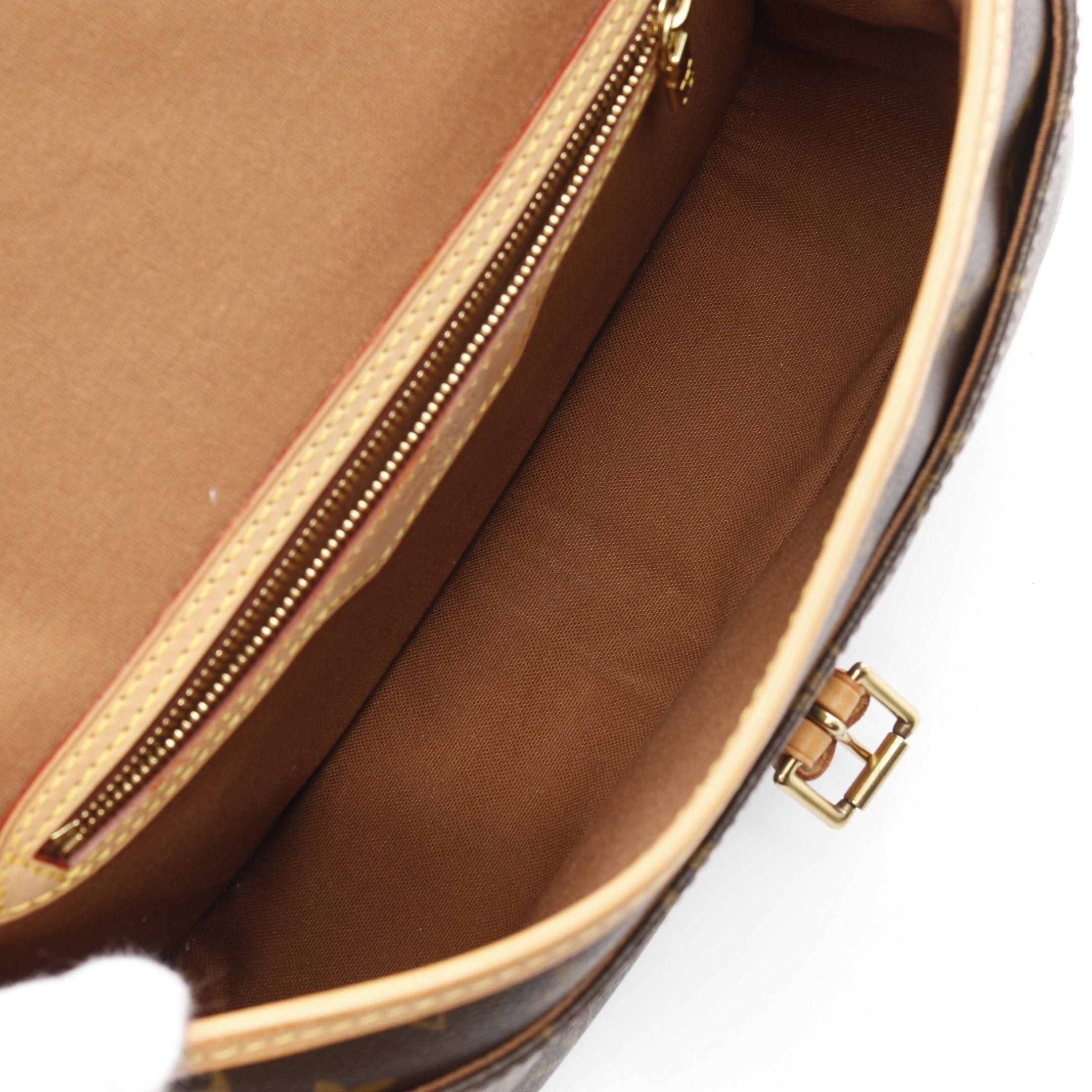 Louis Vuitton Louis Vuitton Sologne Monogram Shoulder Bag Leather Brown Size ONE SIZE - 4 Thumbnail