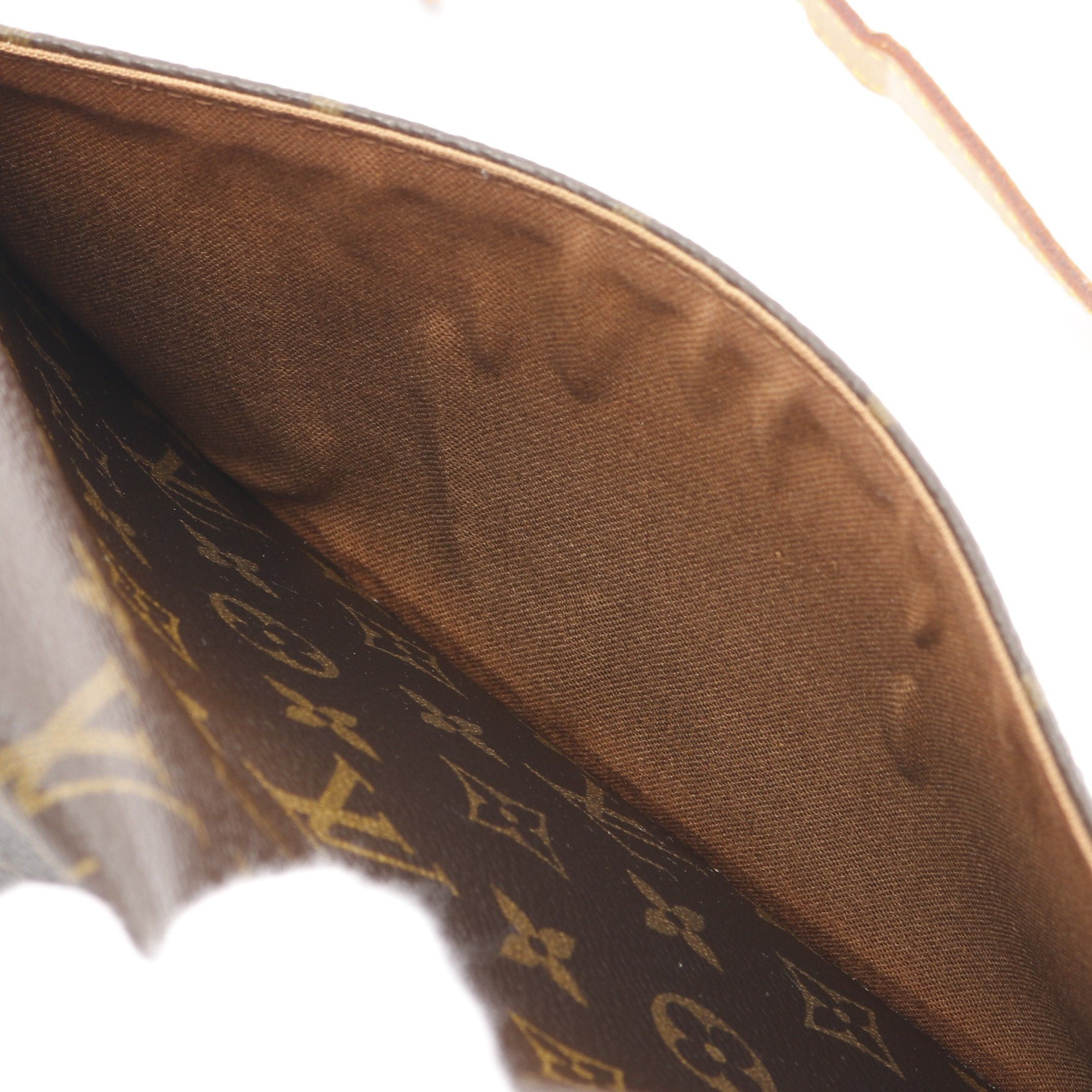 Louis Vuitton Louis Vuitton Sologne Monogram Shoulder Bag Leather Brown Size ONE SIZE - 6 Thumbnail