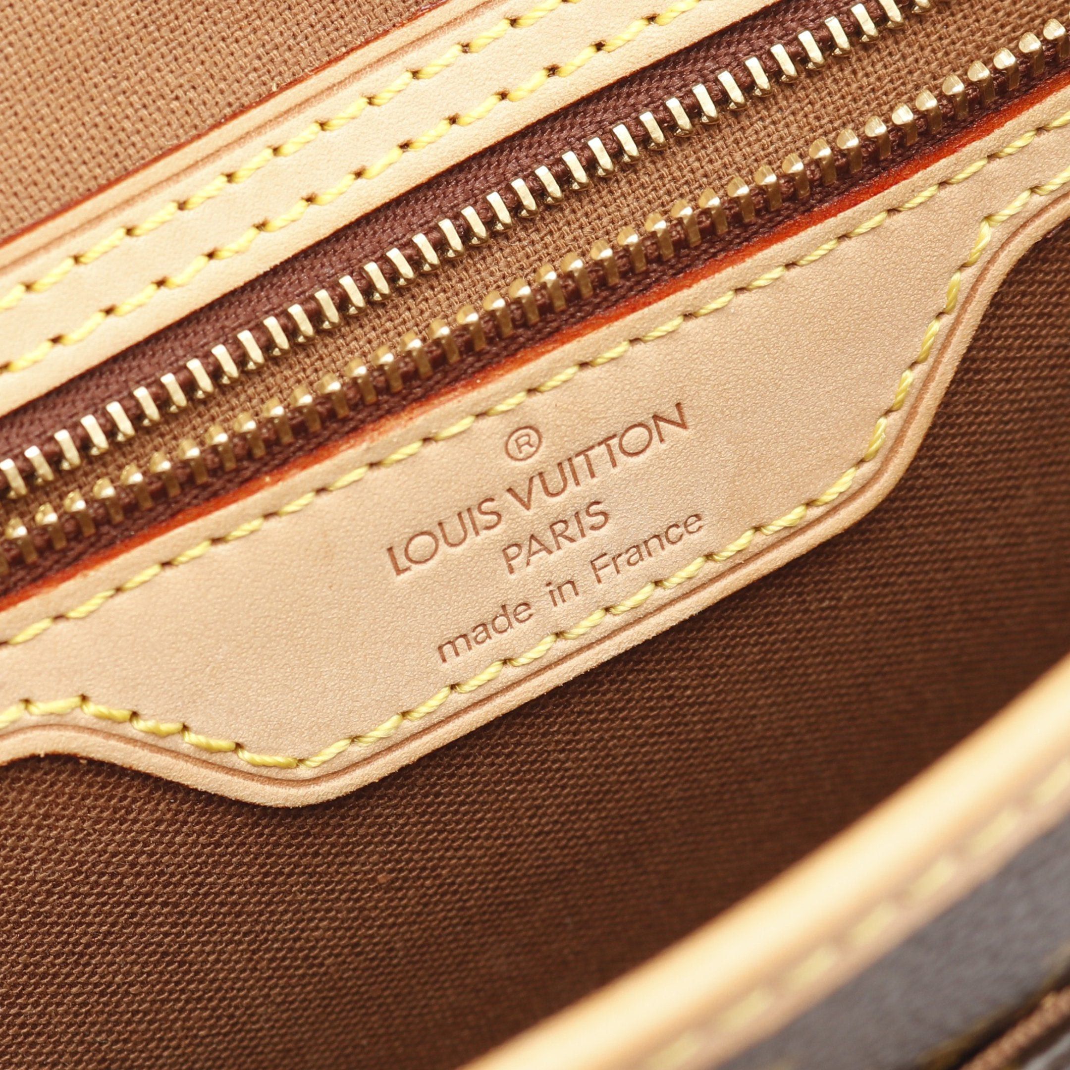 Louis Vuitton Louis Vuitton Sologne Monogram Shoulder Bag Leather Brown Size ONE SIZE - 3 Thumbnail