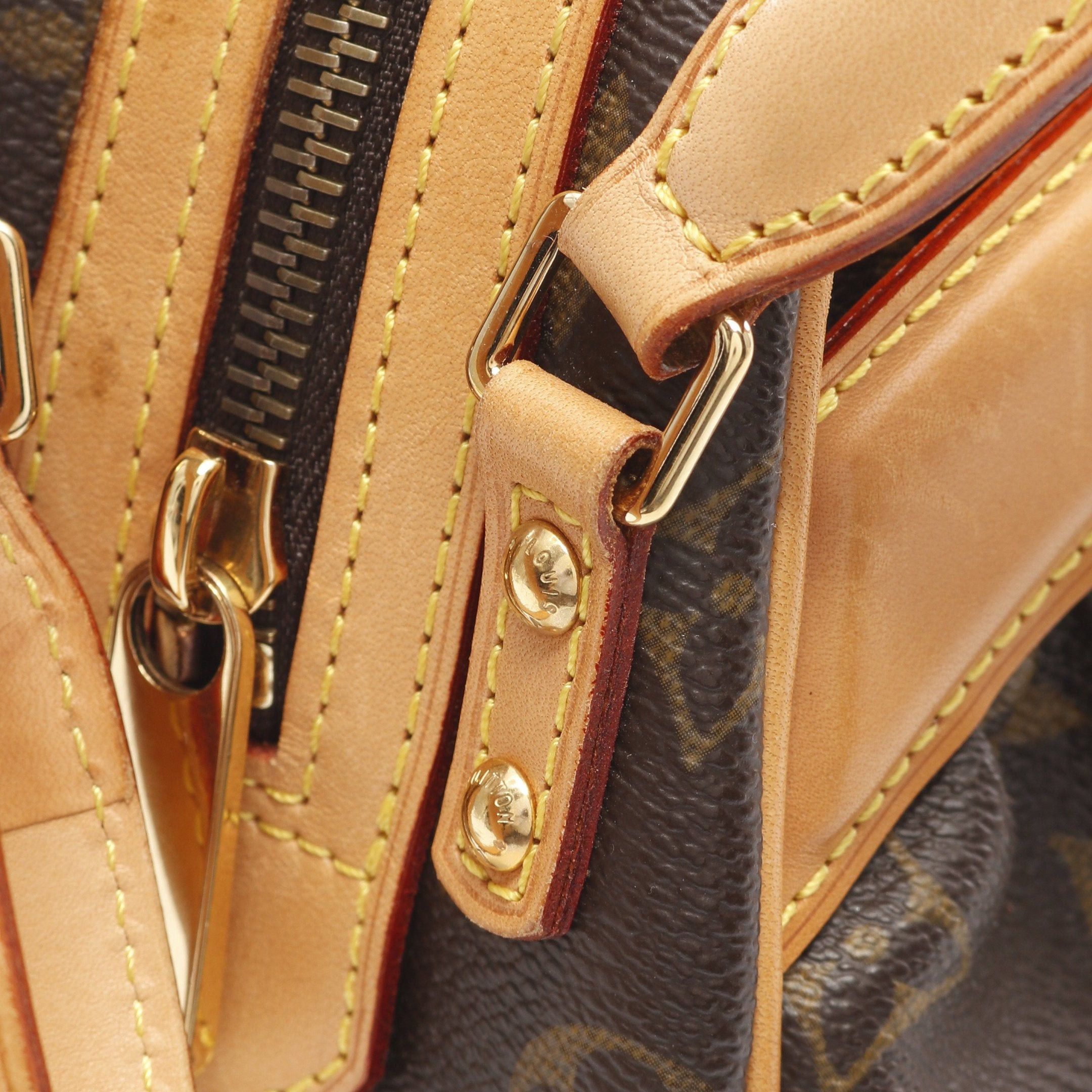 Louis Vuitton Louis Vuitton Clara Monogram Shoulder Bag Leather Brown Size ONE SIZE - 7 Thumbnail
