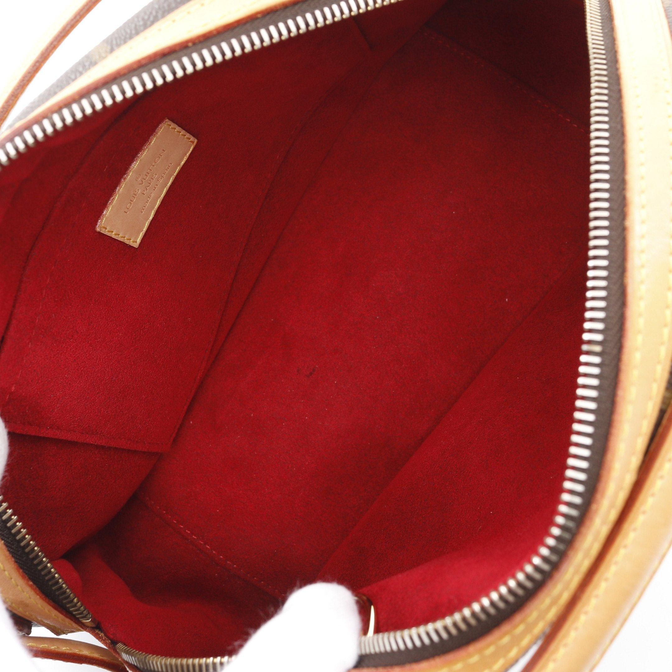 Louis Vuitton Louis Vuitton Clara Monogram Shoulder Bag Leather Brown Size ONE SIZE - 3 Thumbnail