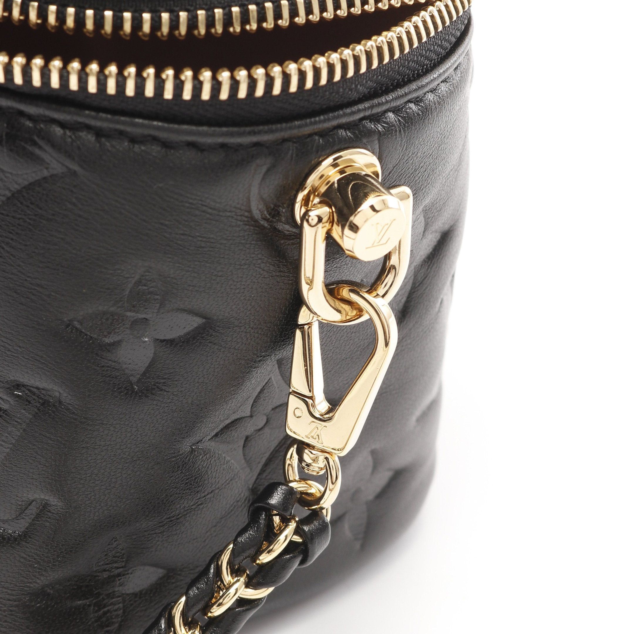 Louis Vuitton Louis Vuitton Vanity Coussin Pm Monogram Noir Handbag Bag Lamb Leather Black Size ONE SIZE - 9 Thumbnail