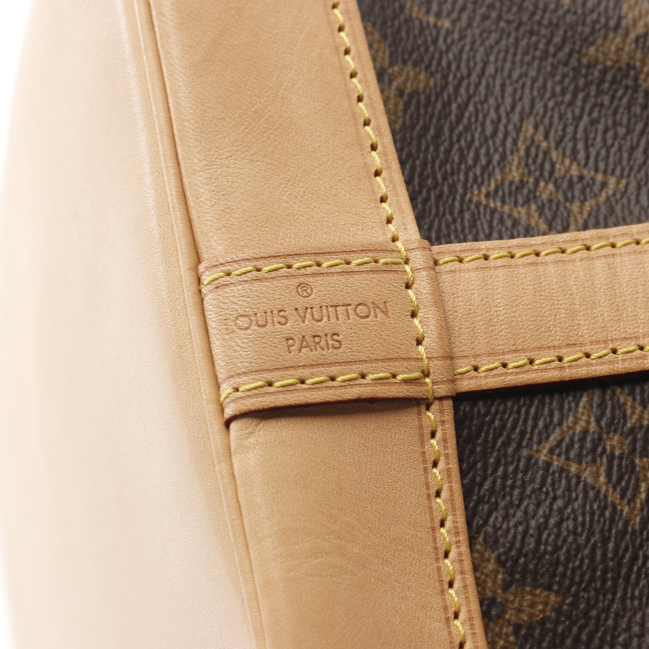 Louis Vuitton Louis Vuitton Peti Noe Monogram Shoulder Bag Leather Brown Purse Size ONE SIZE - 4 Thumbnail
