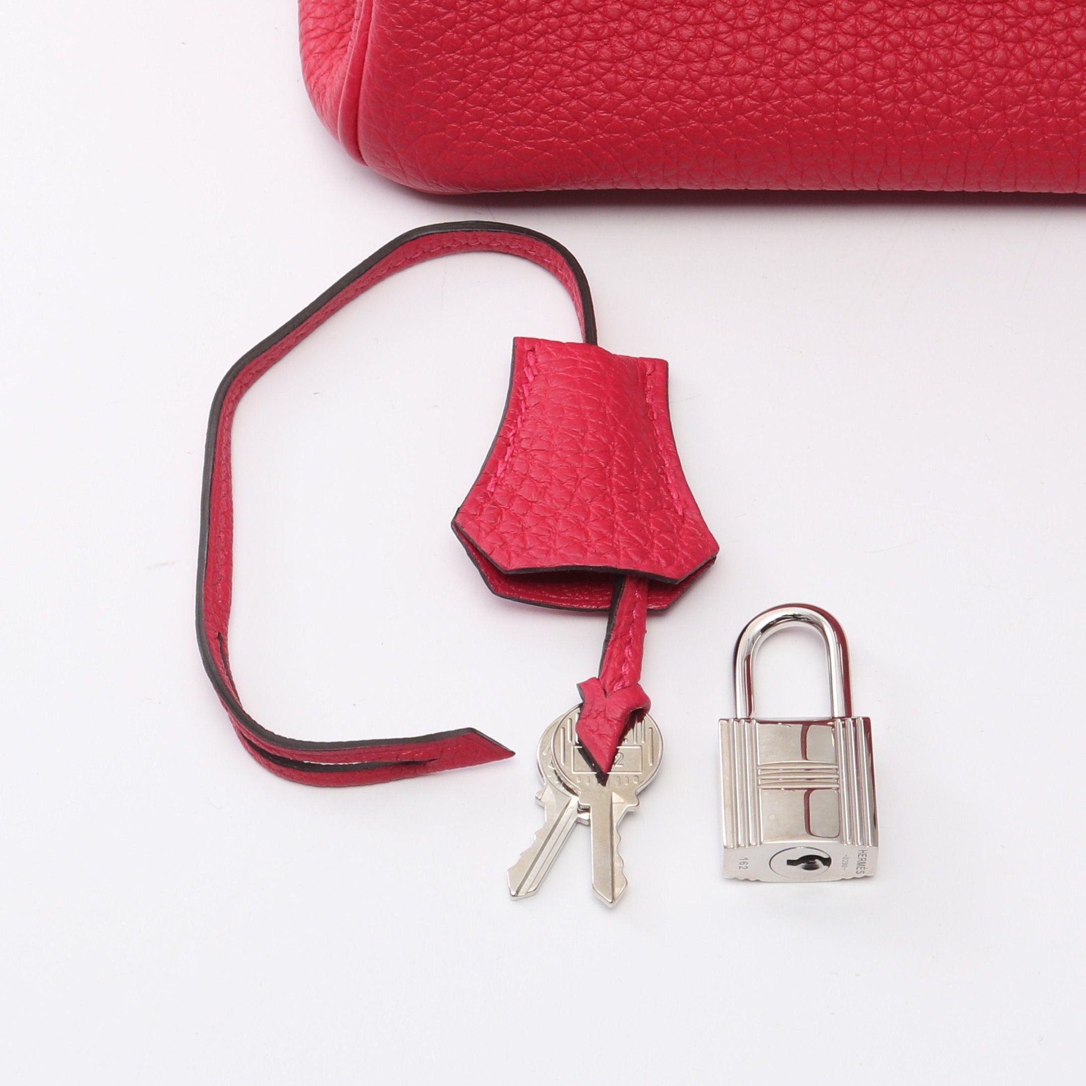 Hermes Hermes Birkin 30 Raspberries Handbag Togo Pink Purple Silver Hardware Z Stamp Size ONE SIZE - 6 Thumbnail