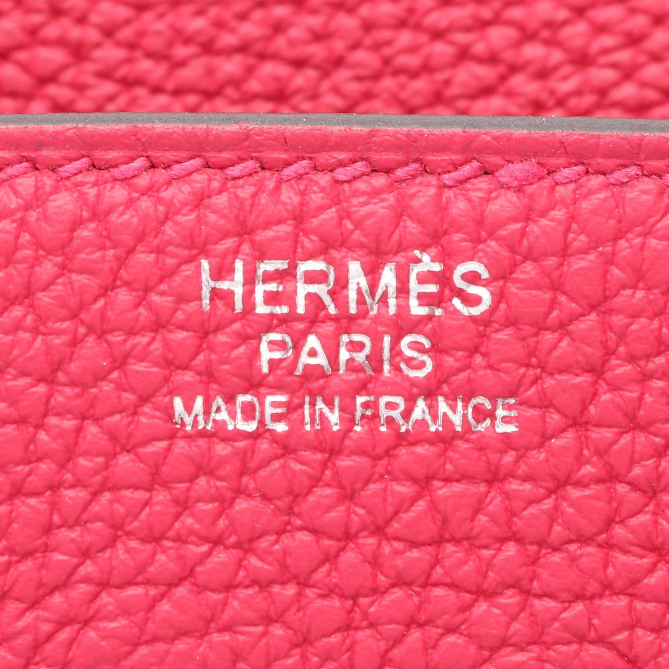 Hermes Hermes Birkin 30 Raspberries Handbag Togo Pink Purple Silver Hardware Z Stamp Size ONE SIZE - 4 Thumbnail
