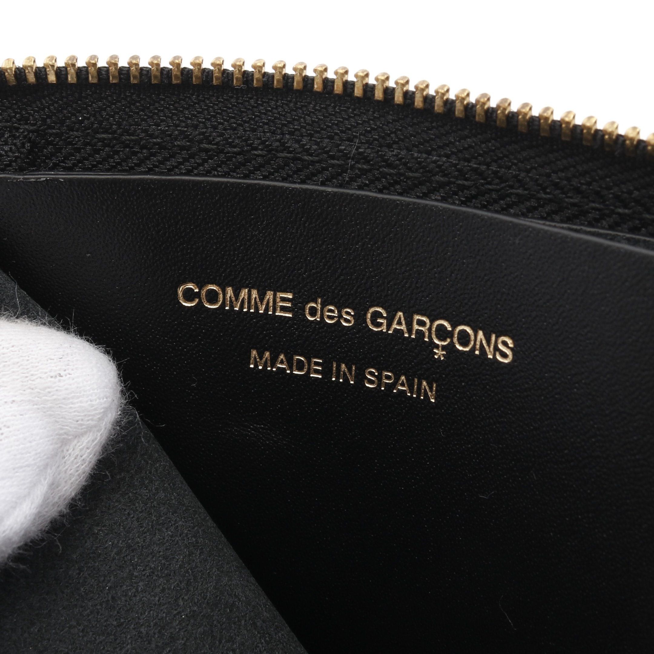 Comme des Garcons Comme Des Garcons Classic Plain Coin Purse Leather Black Size ONE SIZE - 4 Thumbnail