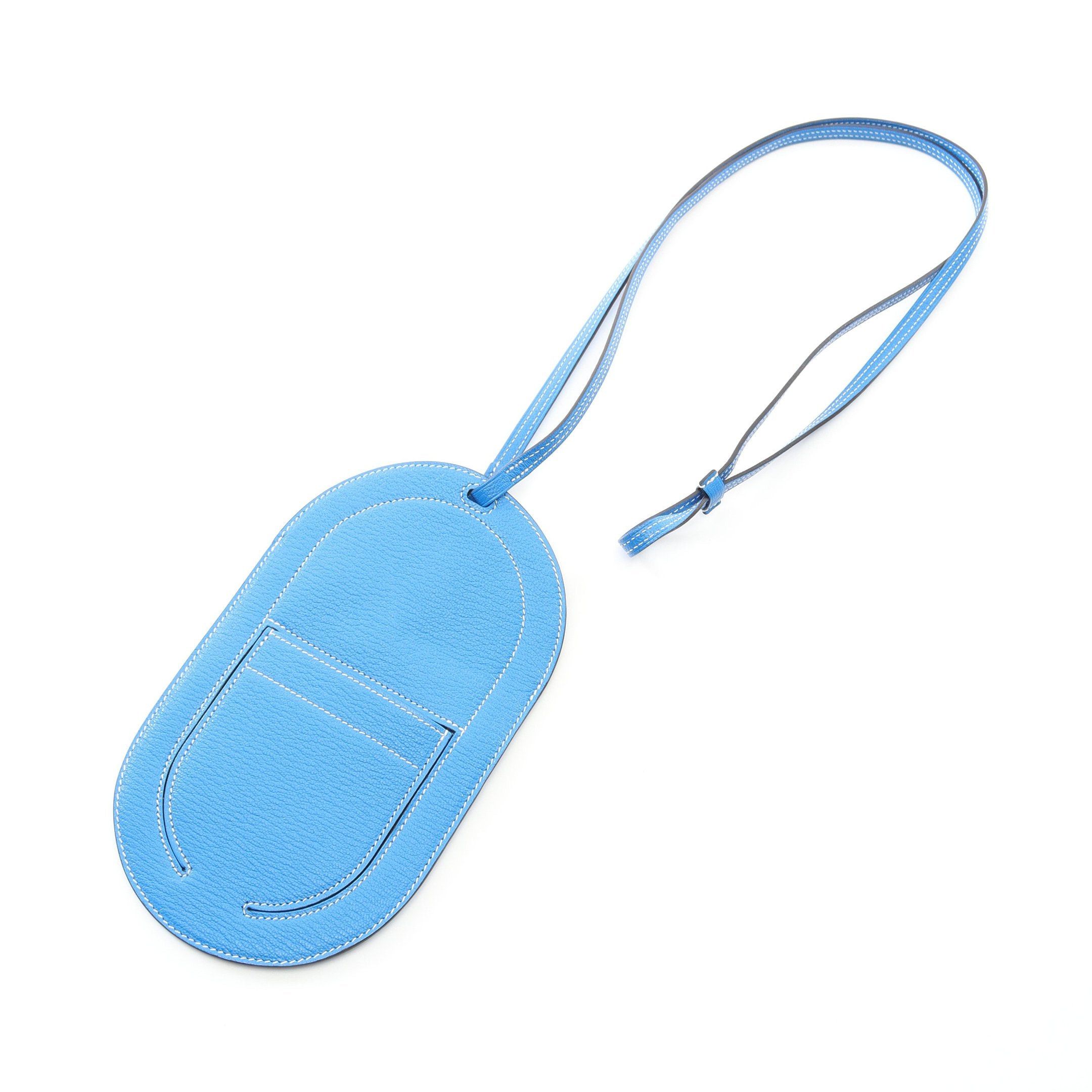 Hermes Hermes In The Loop Too Go Gm Verso Blue Hydra Smartphone Case Chevre With Strap U Stamp Size ONE SIZE - 7 Thumbnail