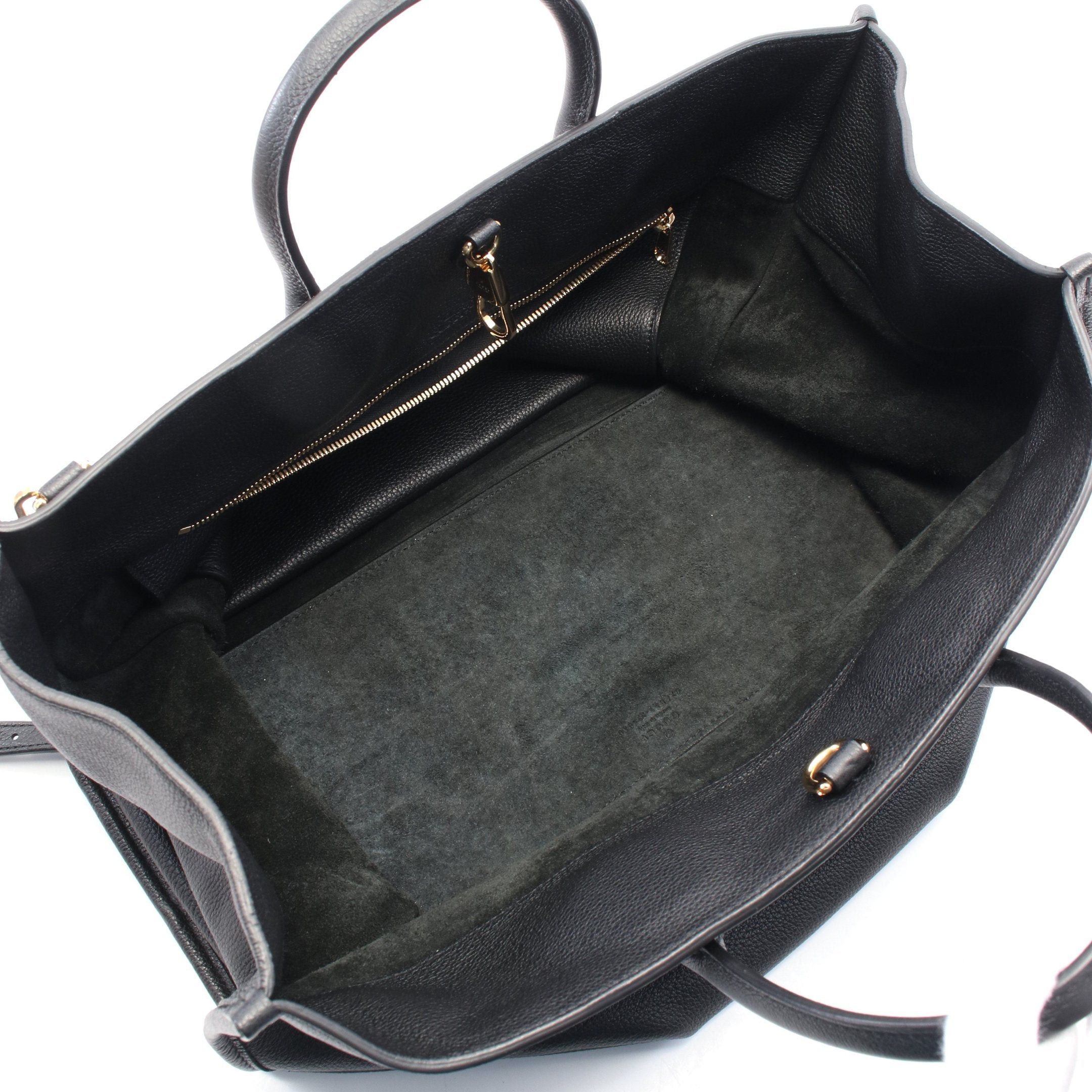 Gucci Gucci Handbag Tote Bag Leather Black Size ONE SIZE - 3 Thumbnail