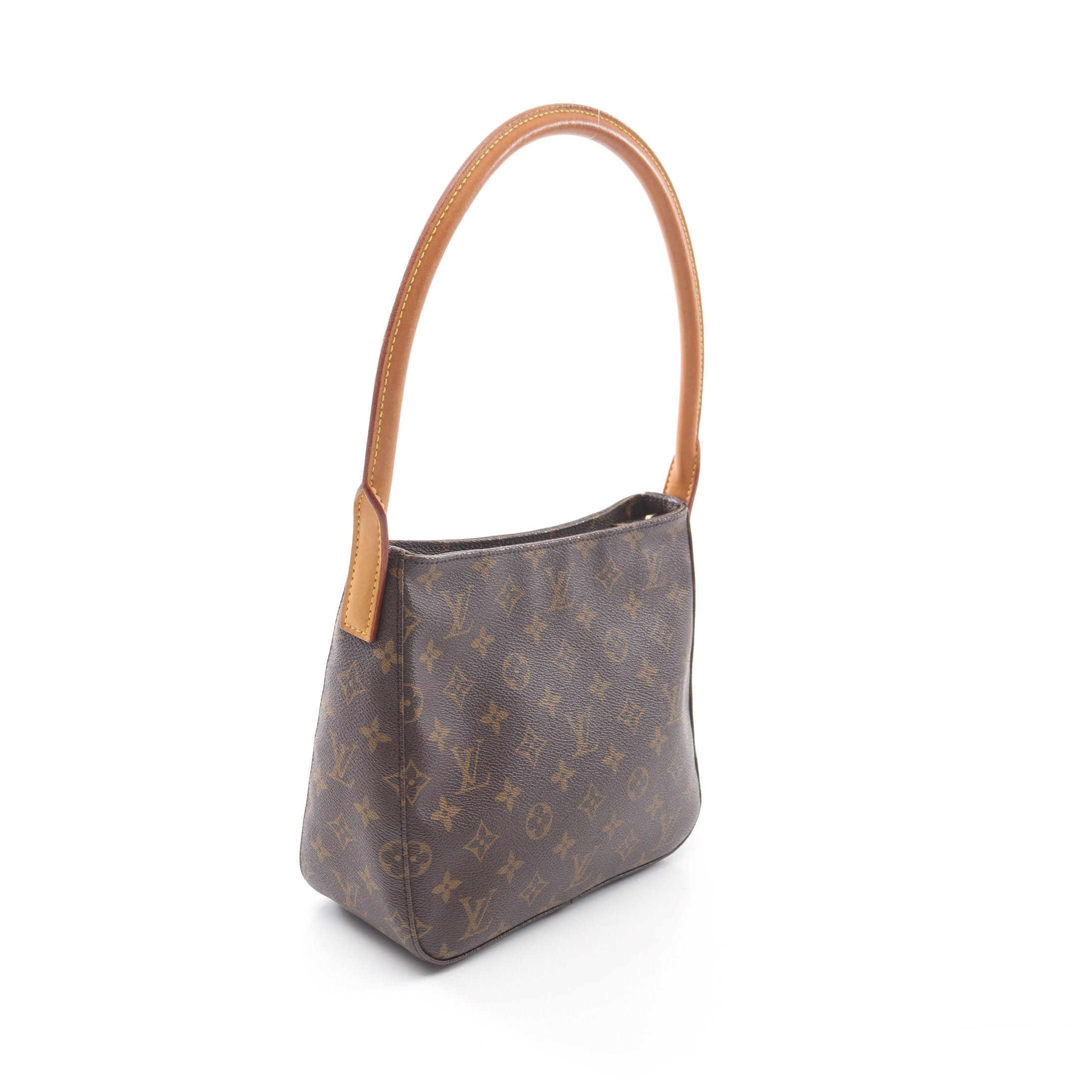 Louis Vuitton Louis Vuitton Looping Mm Monogram Shoulder Bag Leather Brown Size ONE SIZE - 2 Thumbnail