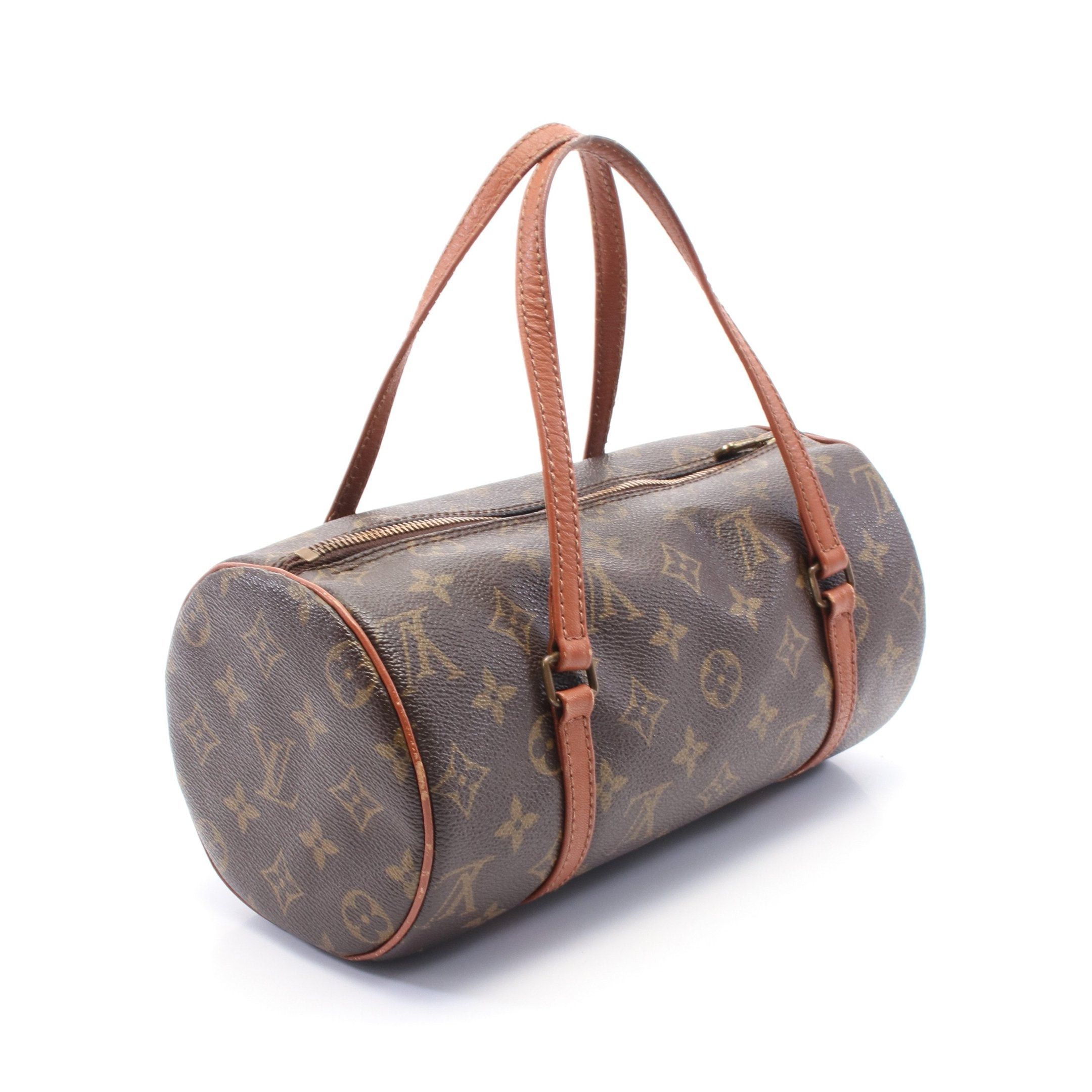 Louis Vuitton Louis Vuitton Papillon 26 Monogram Old Model Handbag Leather Brown Size ONE SIZE - 2 Thumbnail