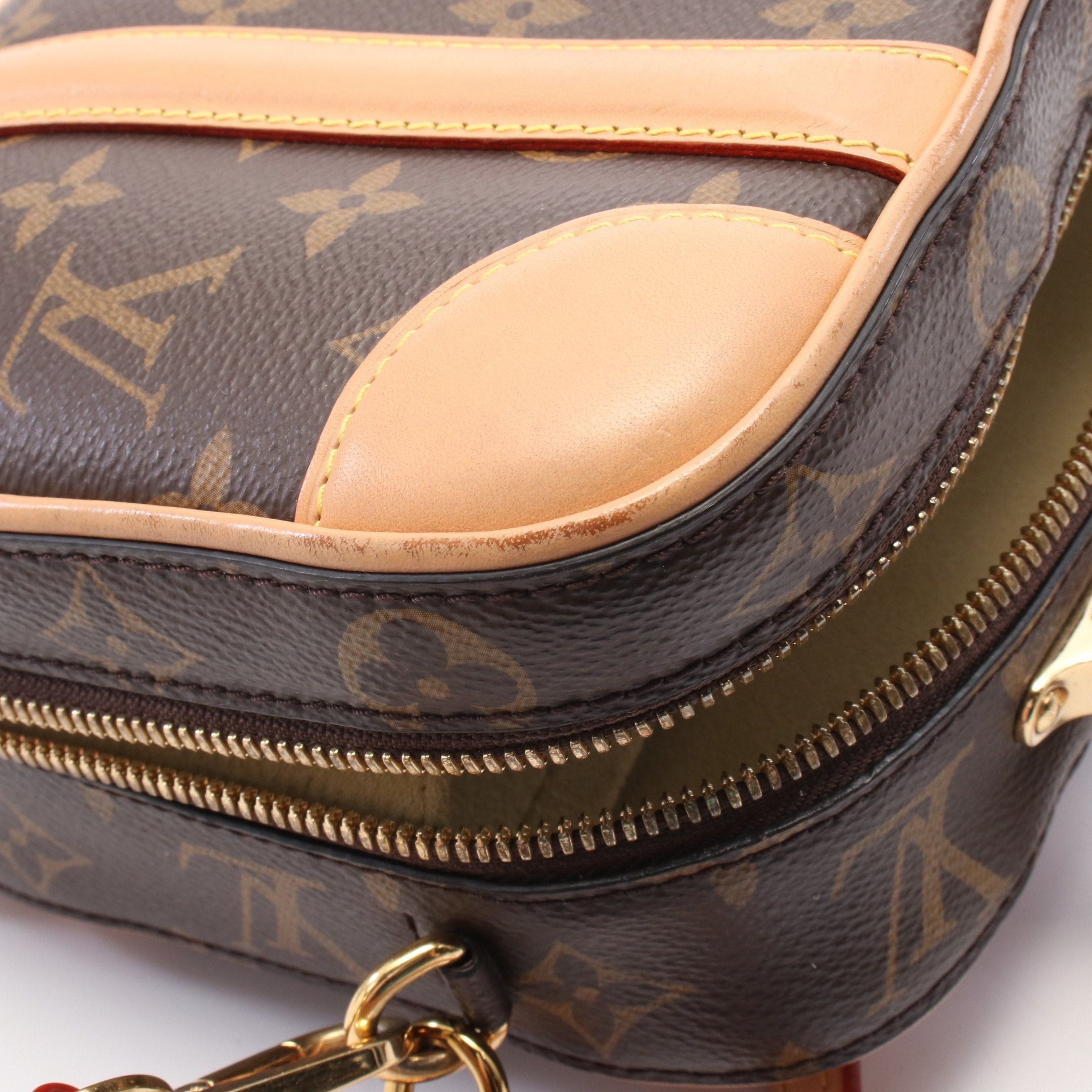 Louis Vuitton Louis Vuitton Varisette Bb Monogram Handbag Leather Brown Size ONE SIZE - 8 Thumbnail