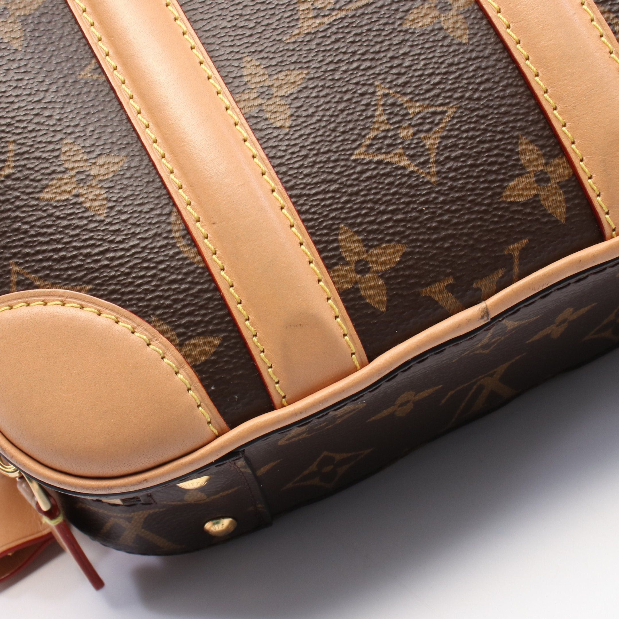 Louis Vuitton Louis Vuitton Varisette Bb Monogram Handbag Leather Brown Size ONE SIZE - 7 Thumbnail
