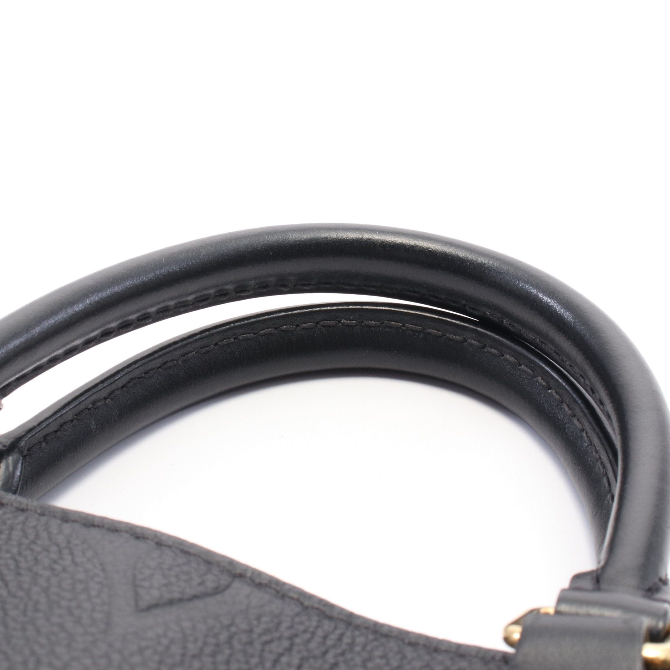 Louis Vuitton Louis Vuitton On-The-Go Pm Monogram Empreinte Noir Handbag Leather Black Size ONE SIZE - 5 Thumbnail