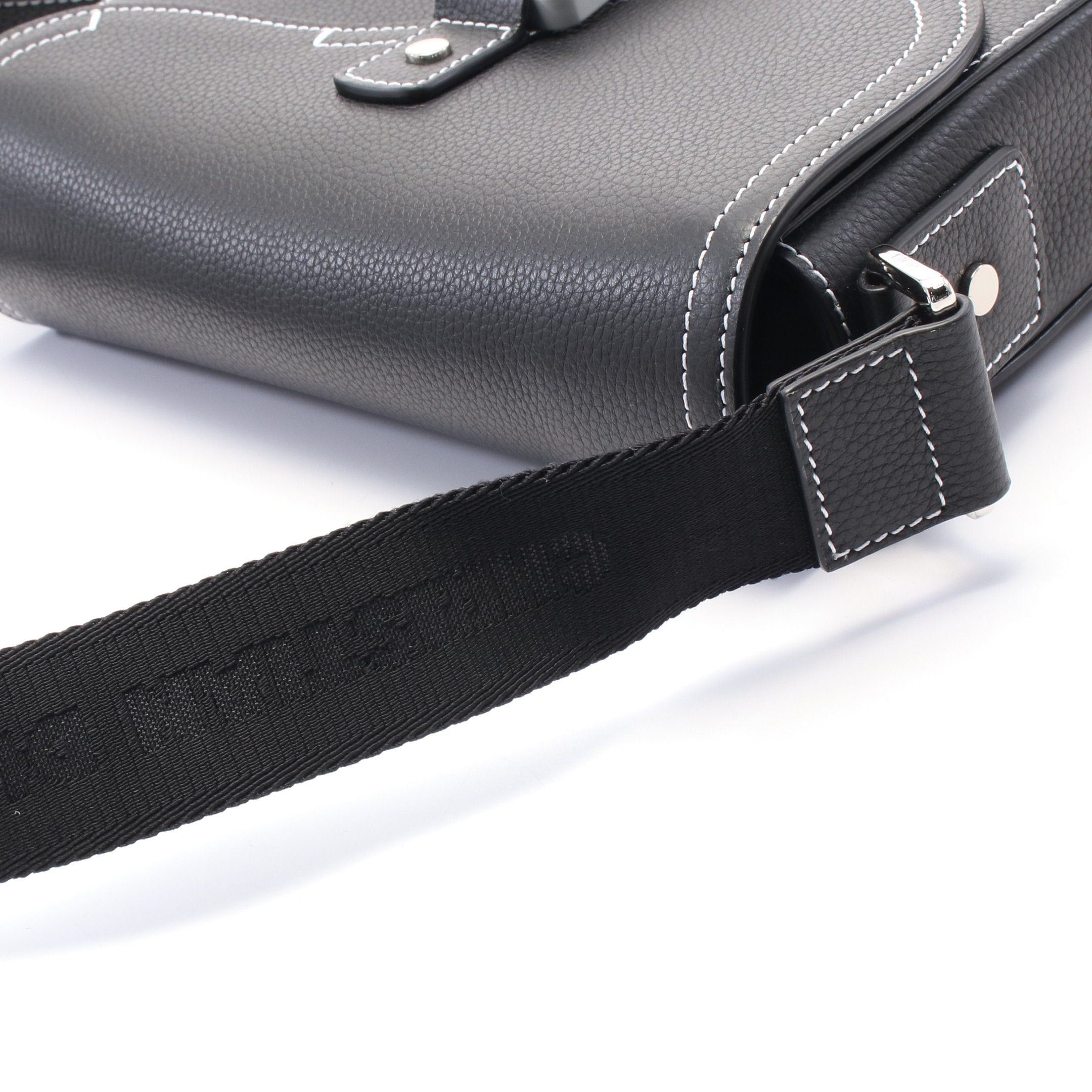 Dior Dior Saddle Messenger Bag Shoulder Leather Black Size ONE SIZE - 6 Thumbnail