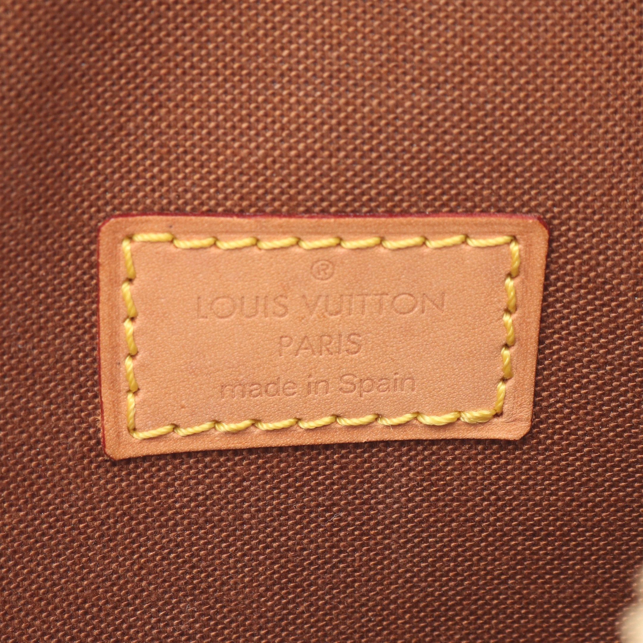 Louis Vuitton Louis Vuitton Pochette Ganju Monogram Body Bag Leather Brown Size ONE SIZE - 4 Thumbnail