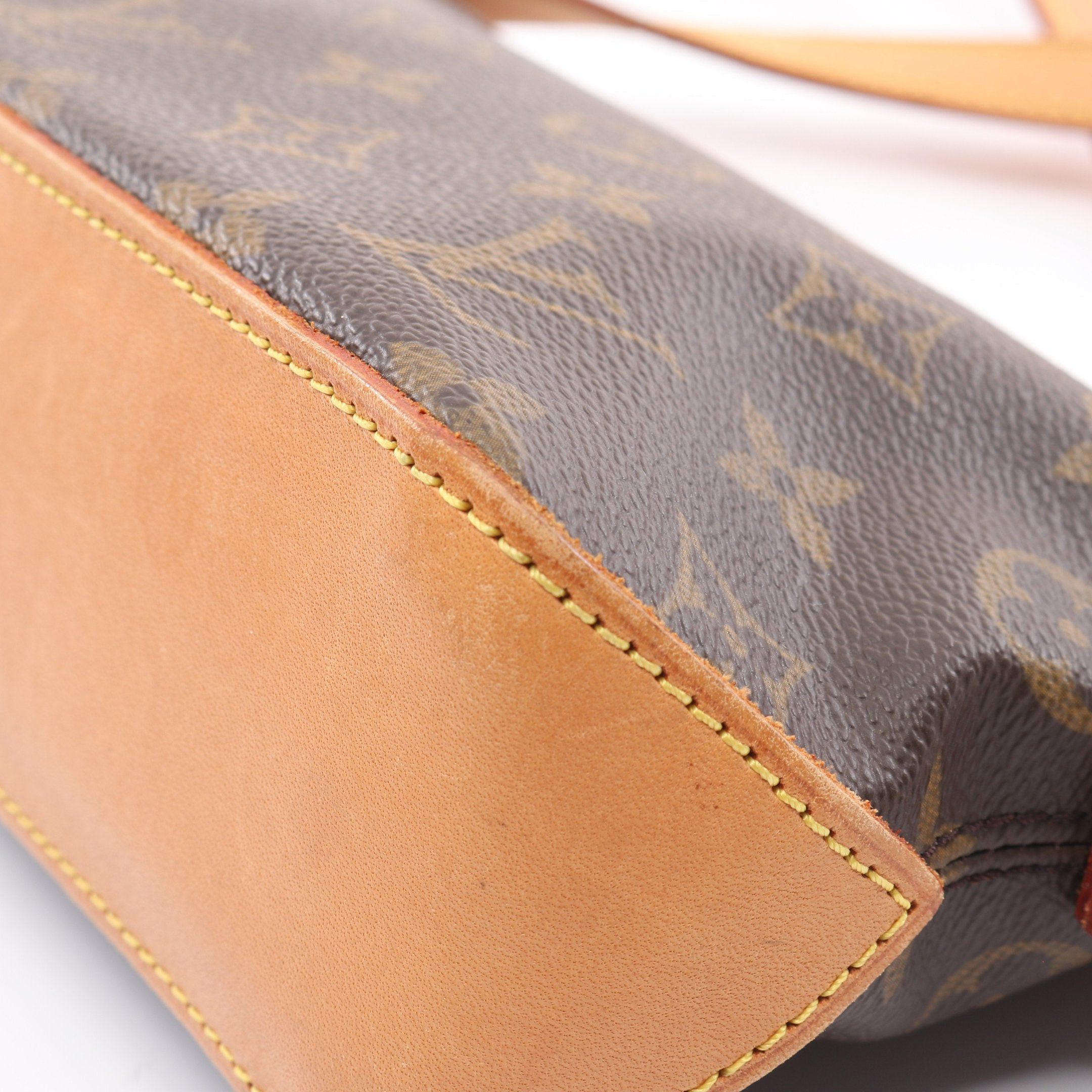 Louis Vuitton Louis Vuitton Trotteur Monogram Shoulder Bag Leather Brown Size ONE SIZE - 7 Thumbnail