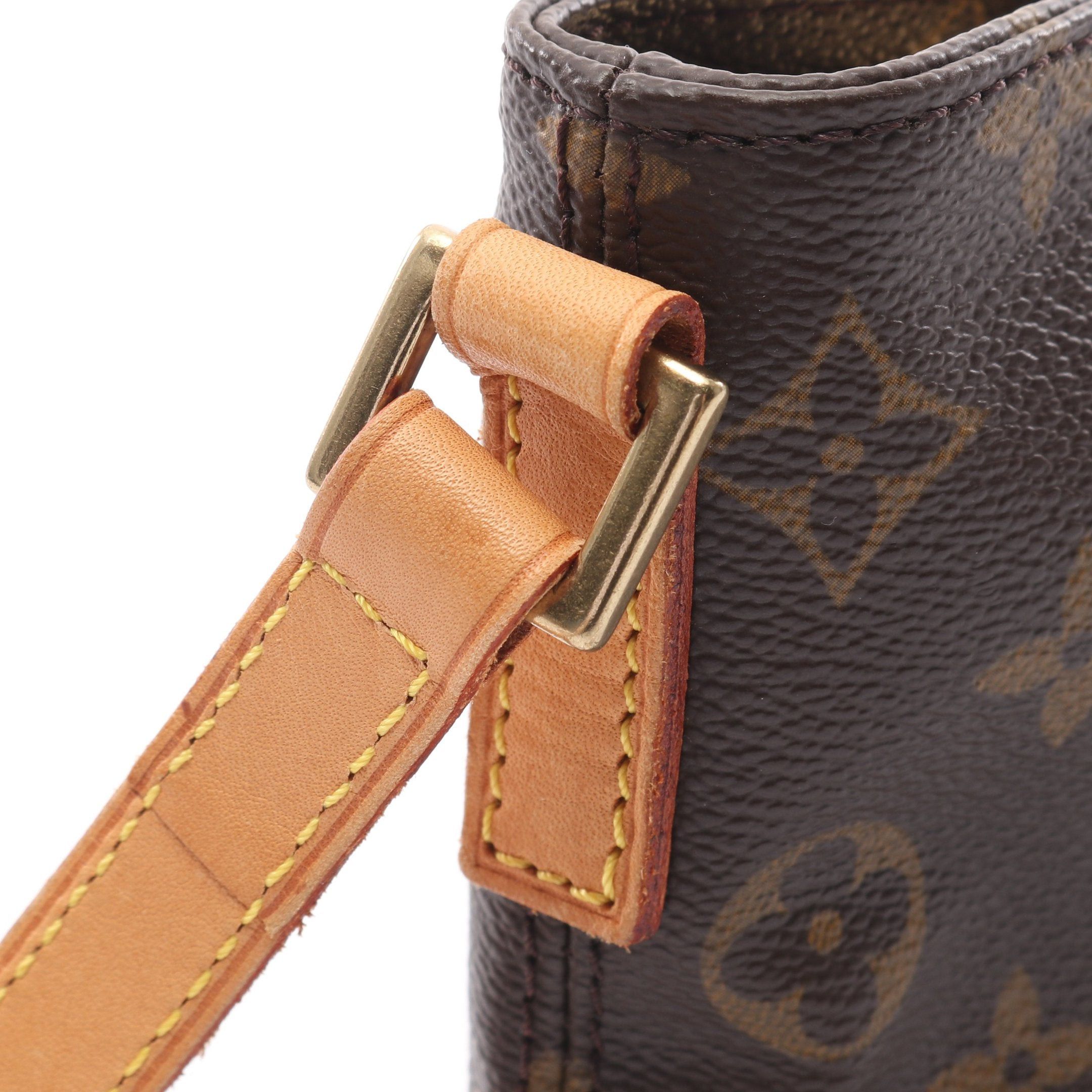 Louis Vuitton Louis Vuitton Trotteur Monogram Shoulder Bag Leather Brown Size ONE SIZE - 9 Thumbnail