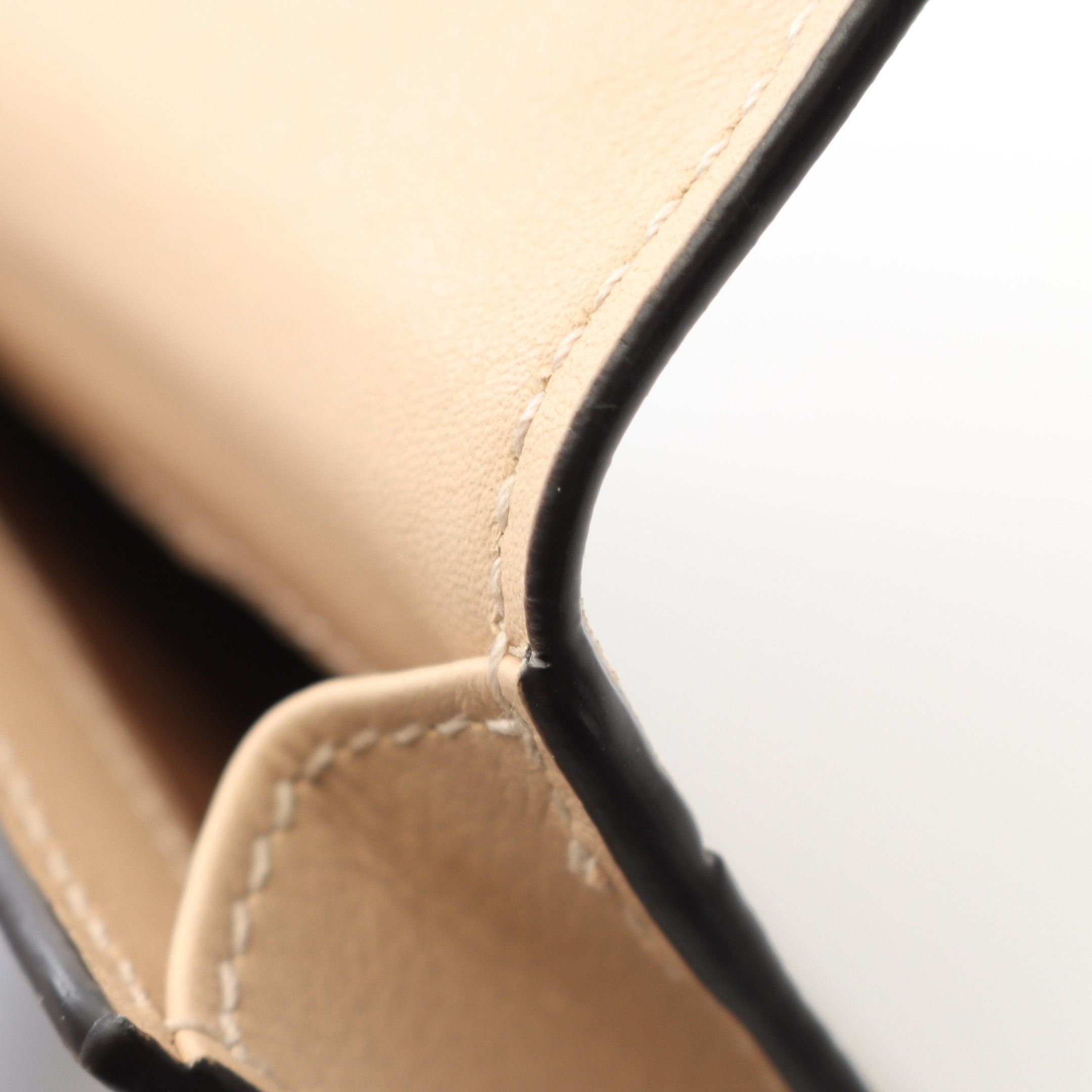 Gucci Gucci Double G Gg Supreme Card Case Name Holder Leather Beige Size ONE SIZE - 5 Thumbnail