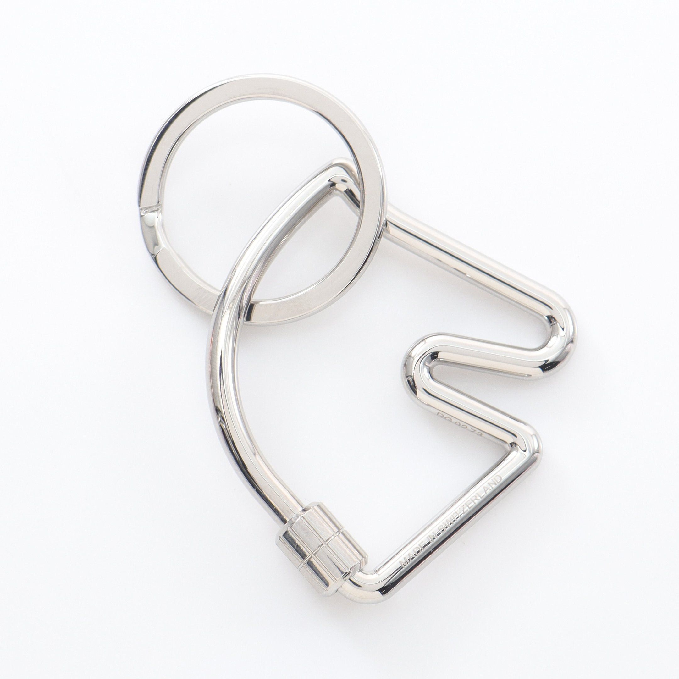 Hermes Hermes Cheval Key Ring Silver Size ONE SIZE - 2 Thumbnail