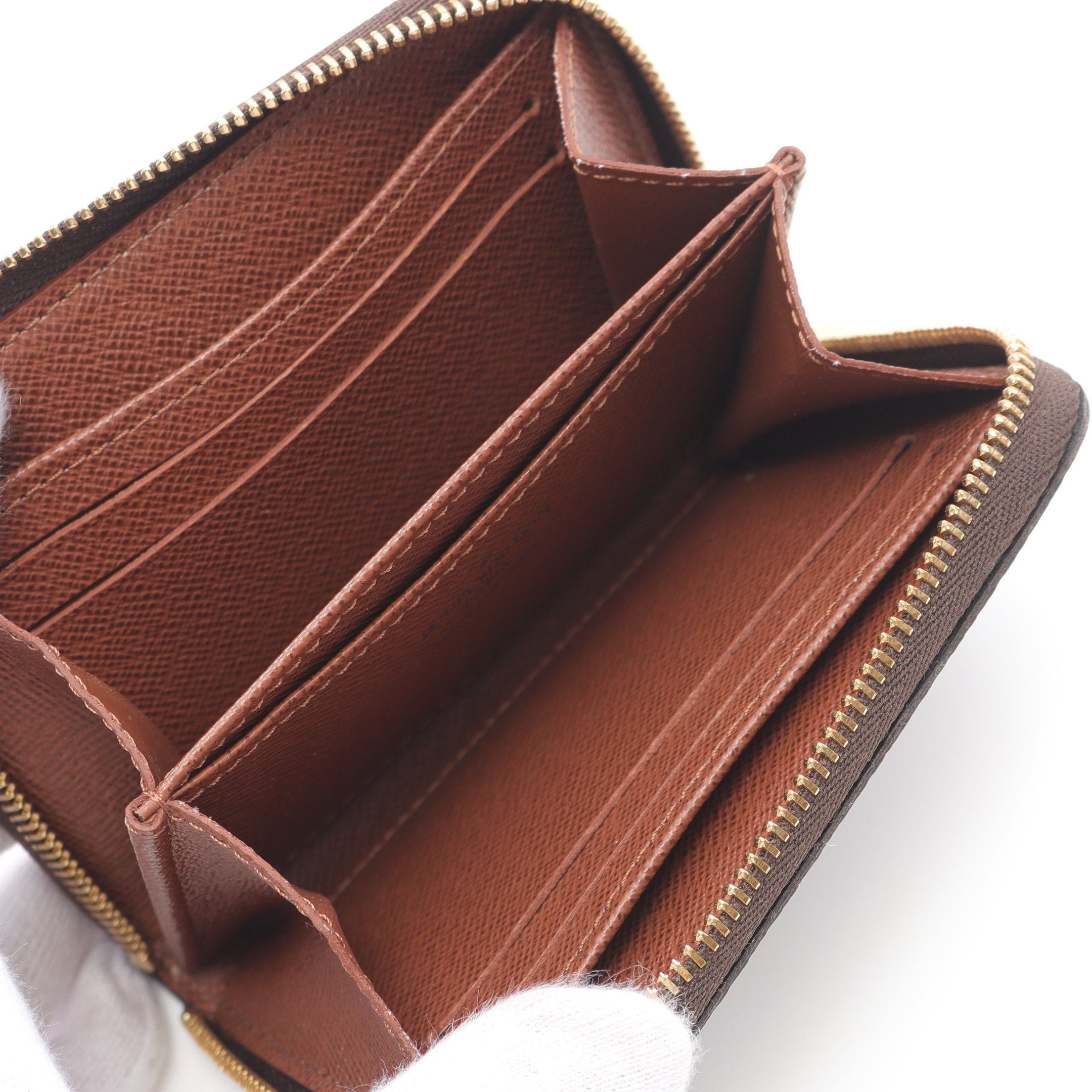 Louis Vuitton Louis Vuitton Zippy Coin Purse Monogram Brown Size ONE SIZE - 3 Thumbnail