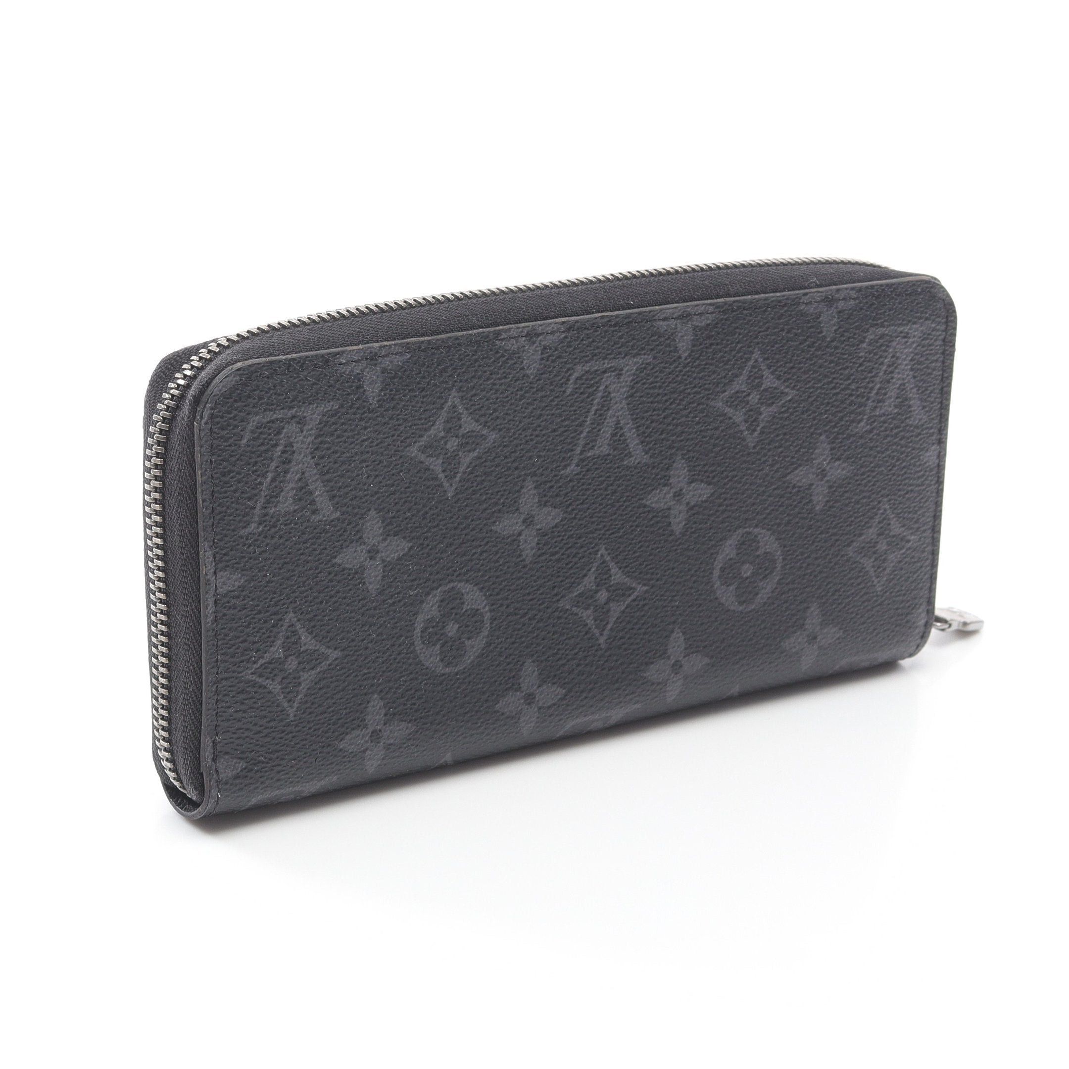 Louis Vuitton Louis Vuitton Zippy Wallet Horizontal Monogram Eclipse Round Zipper Long Black Size ONE SIZE - 2 Thumbnail