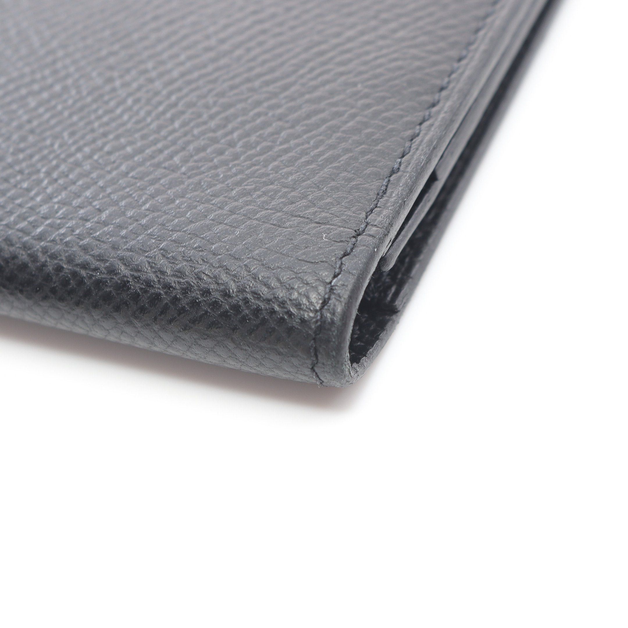 Hermes Hermes Citizen Twill Long Bi-Fold Wallet Veau Epsom Black Silver Hardware Y Stamp Size ONE SIZE - 10 Thumbnail