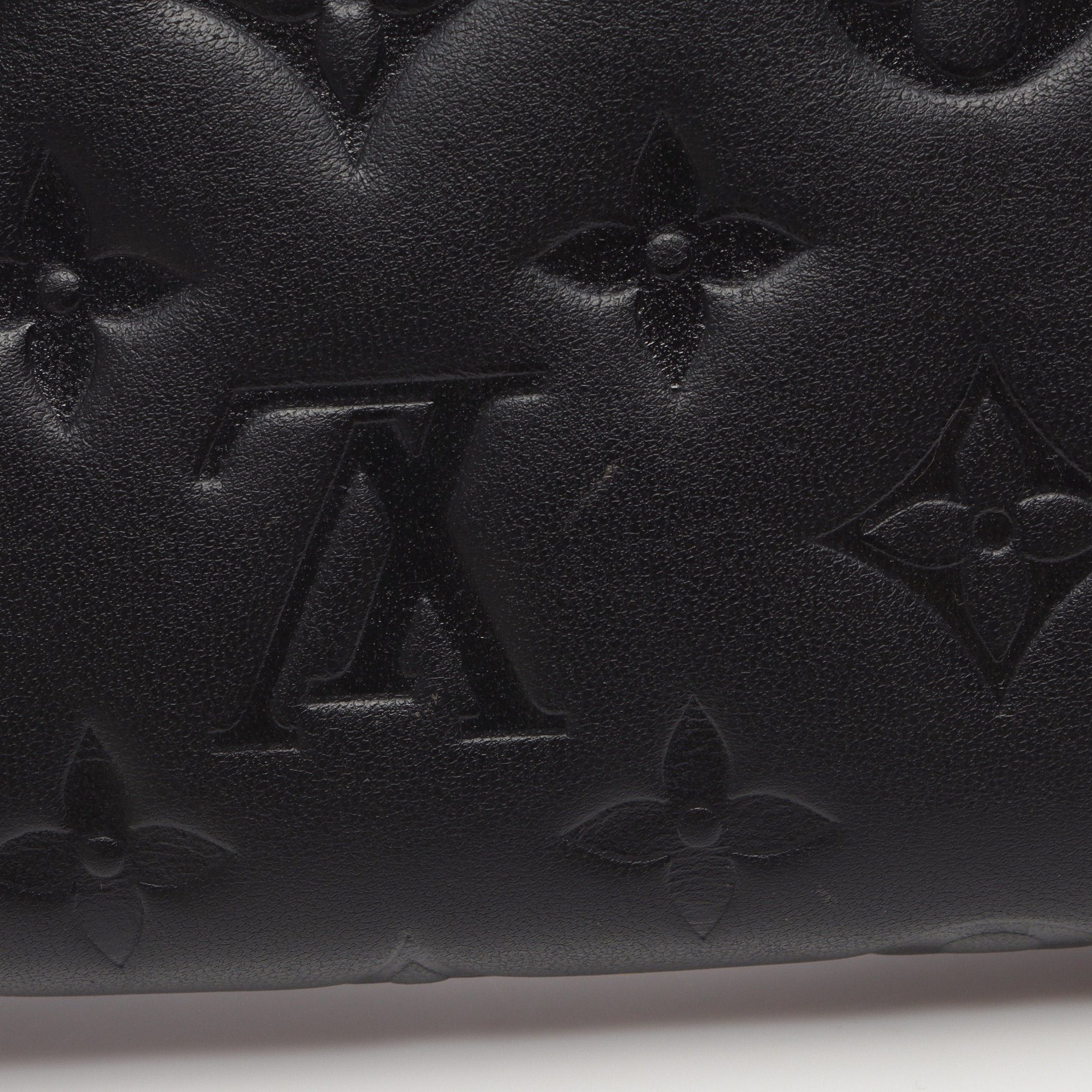 Louis Vuitton Louis Vuitton Zippy Wallet Coussin Monogram Round Zipper Long Leather Black Size ONE SIZE - 10 Thumbnail