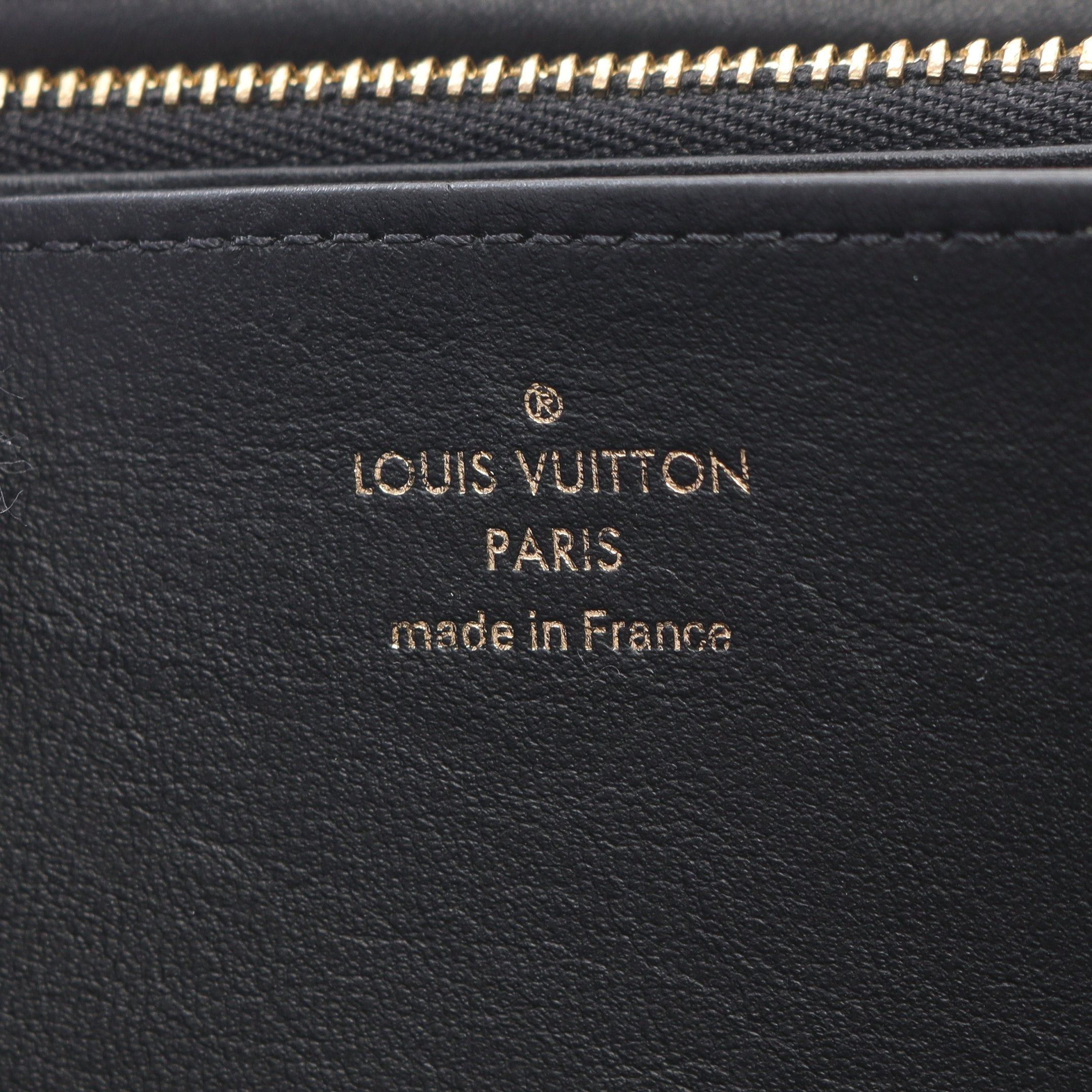 Louis Vuitton Louis Vuitton Zippy Wallet Coussin Monogram Round Zipper Long Leather Black Size ONE SIZE - 4 Thumbnail