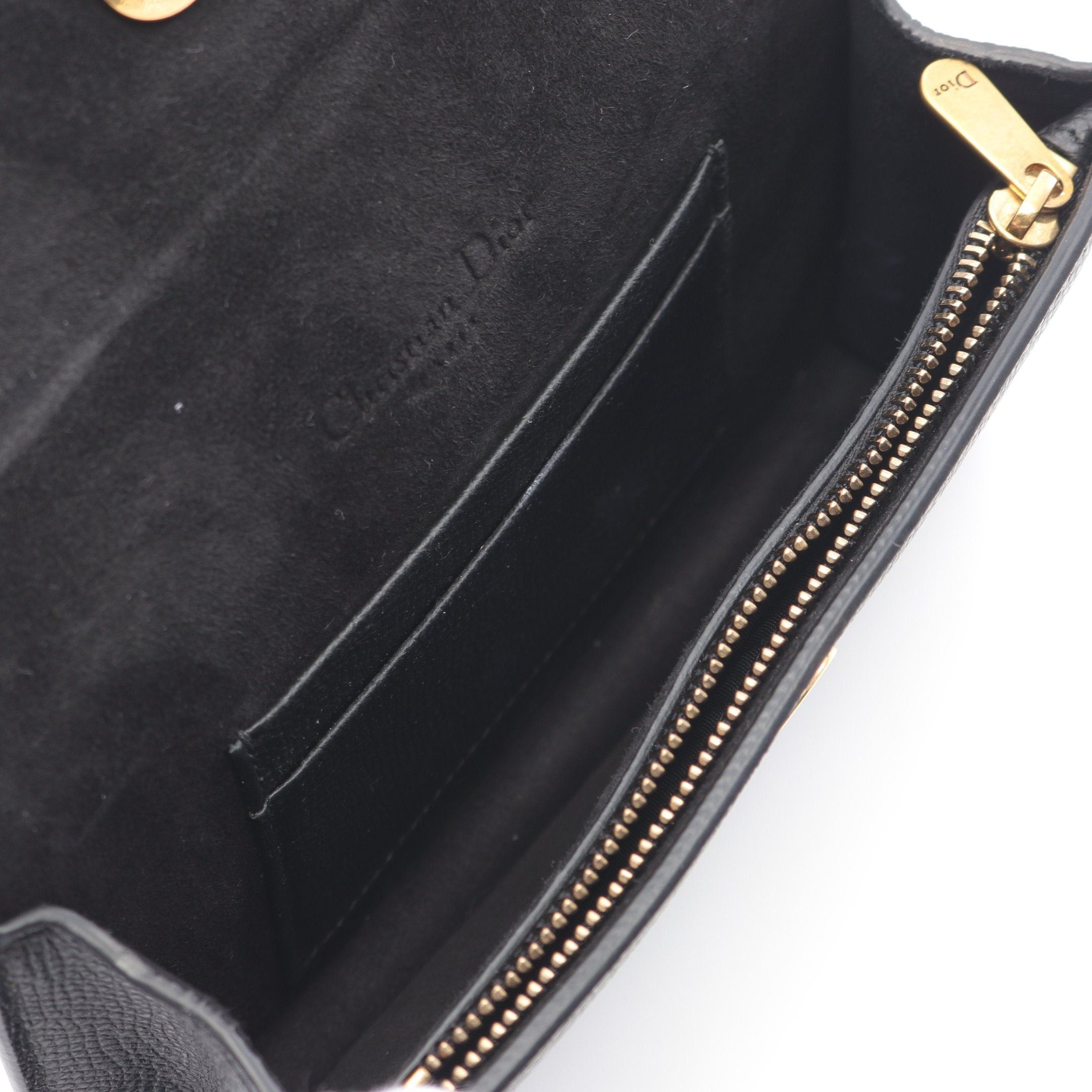 Dior Dior Saddle Belt Pouch Body Bag Waist Leather Black Size ONE SIZE - 3 Thumbnail