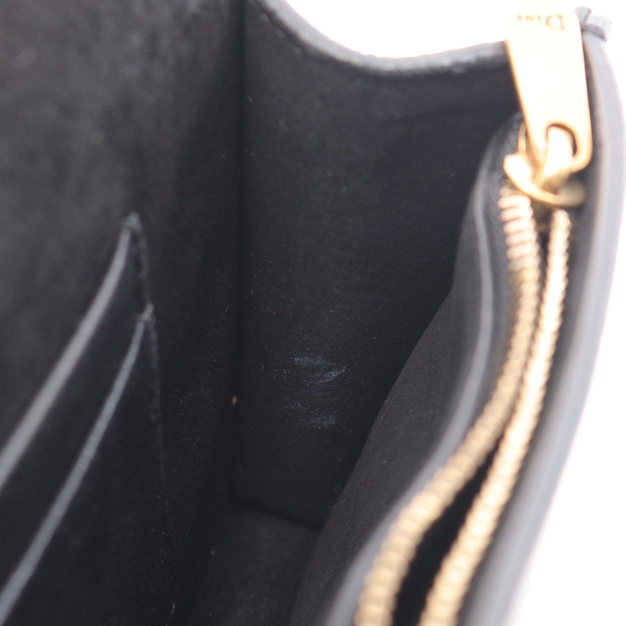 Dior Dior Saddle Belt Pouch Body Bag Waist Leather Black Size ONE SIZE - 5 Thumbnail