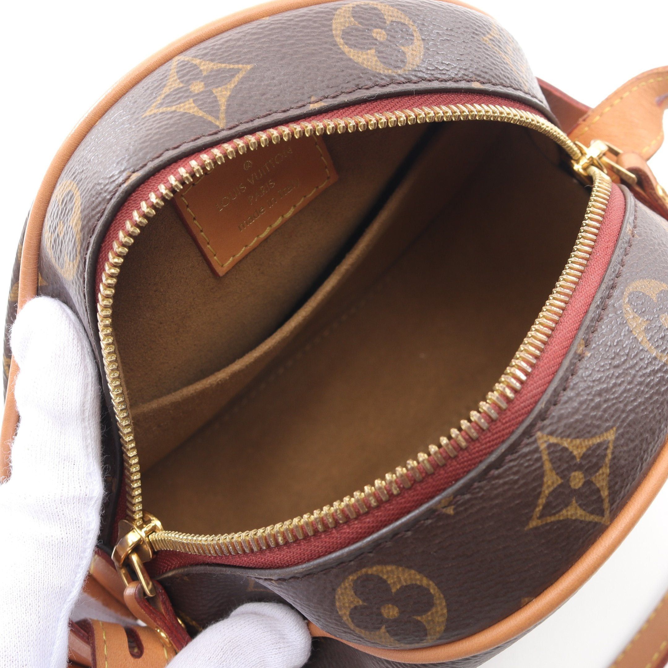 Louis Vuitton Louis Vuitton Boatt Chapeau Souple Pm Monogram Shoulder Bag Leather Brown Size ONE SIZE - 3 Thumbnail