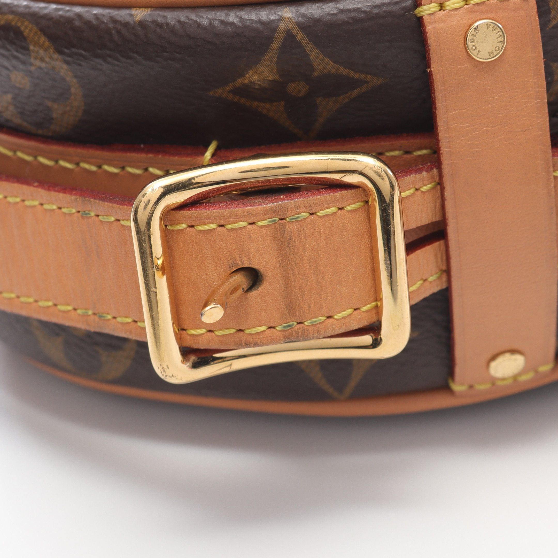 Louis Vuitton Louis Vuitton Boatt Chapeau Souple Pm Monogram Shoulder Bag Leather Brown Size ONE SIZE - 6 Thumbnail