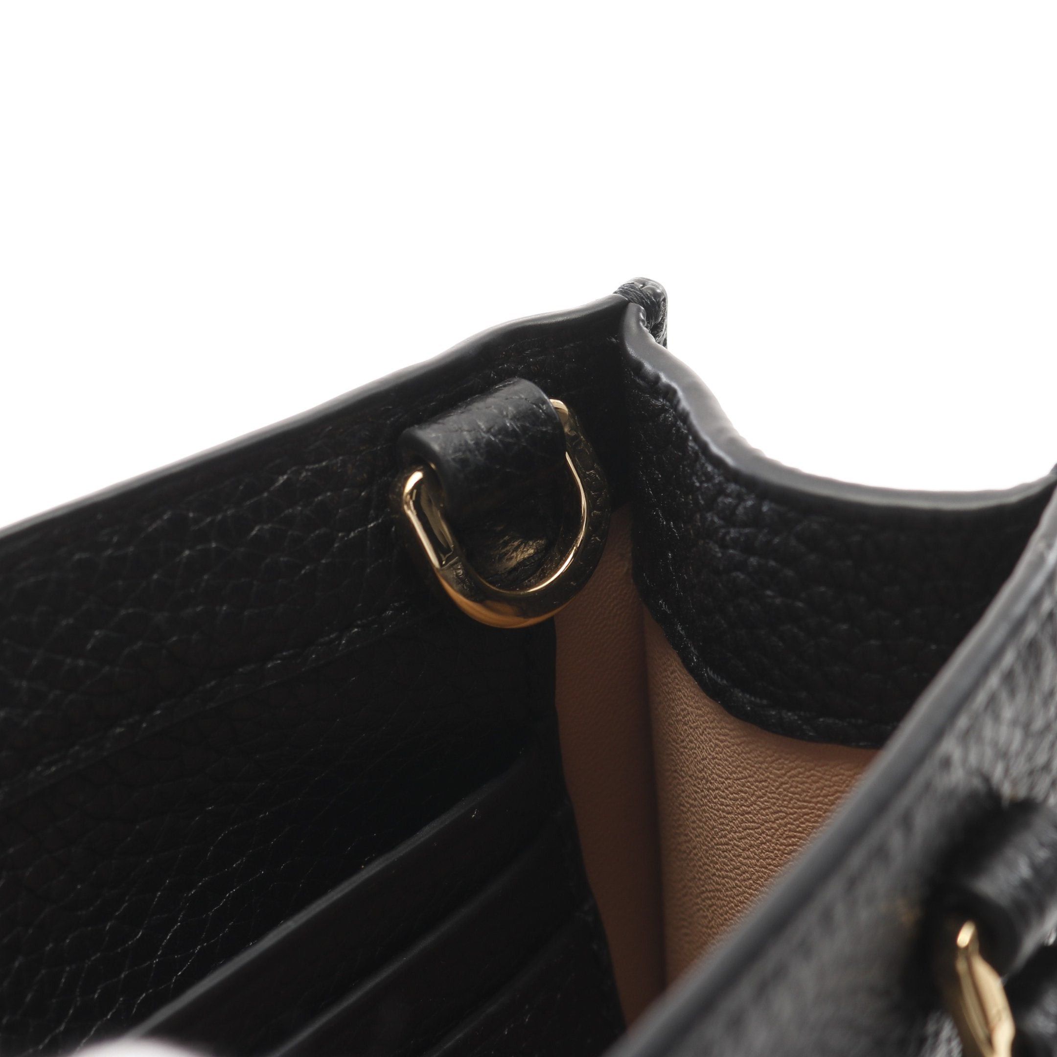 Tory Burch Tory Burch Blake Mini Shopper Break Handbag Tote Bag Leather Black Size ONE SIZE - 8 Thumbnail