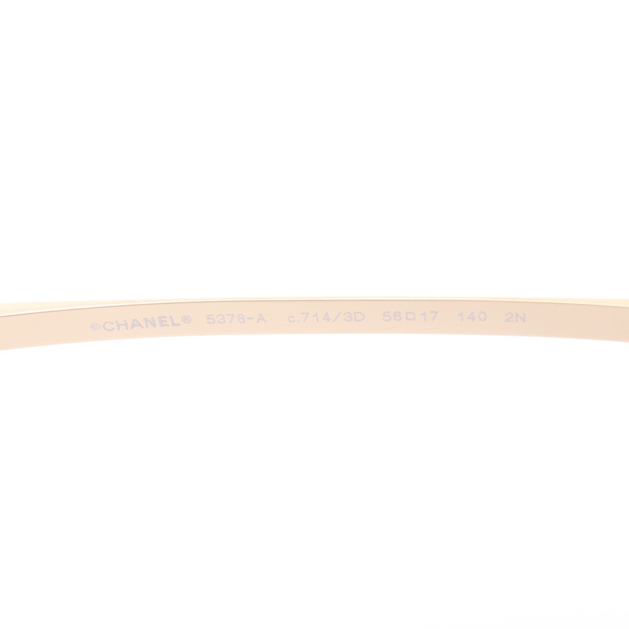 Chanel Chanel Coco Mark Sunglasses Gp Brown Black Gold Size ONE SIZE - 4 Thumbnail