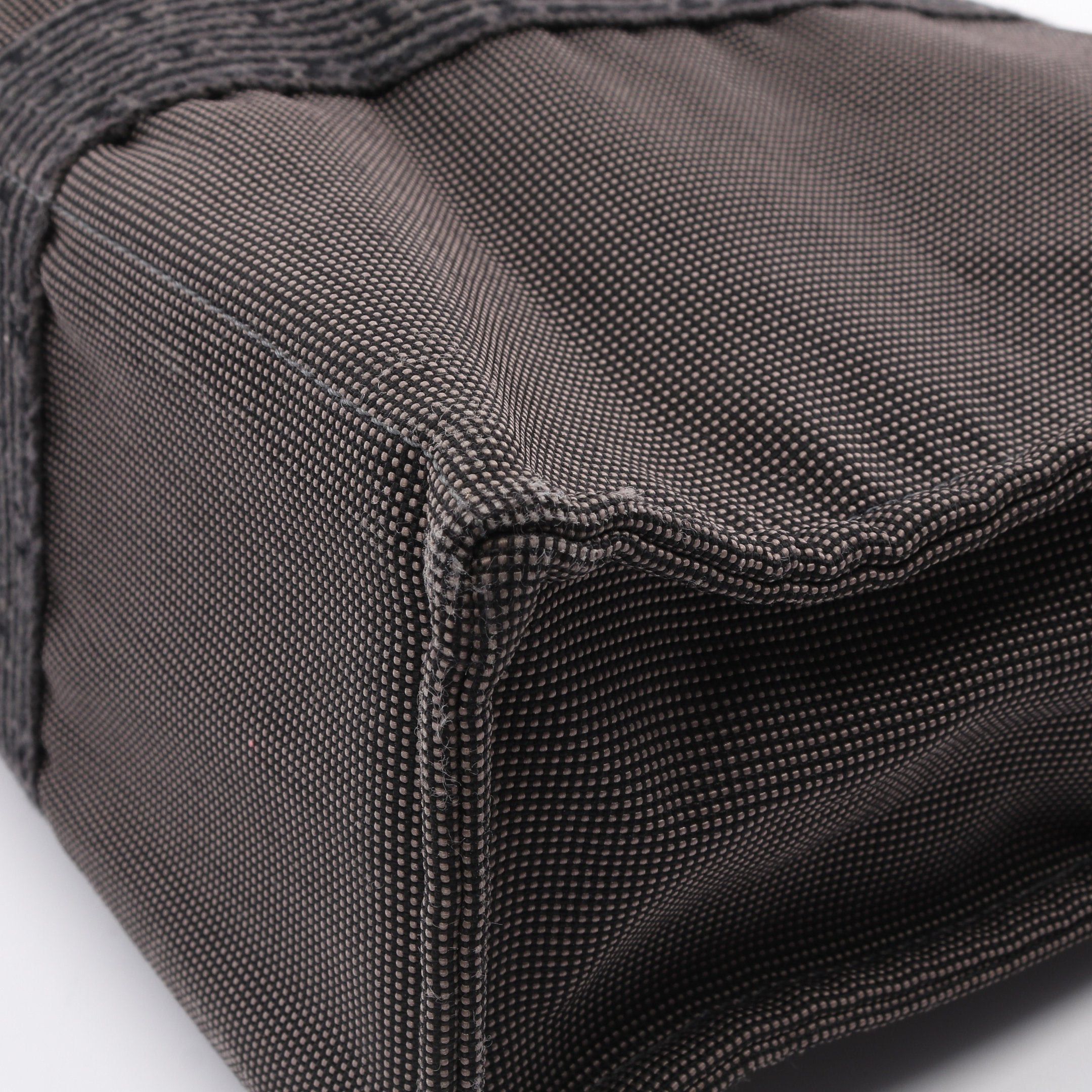 Hermes Hermes Yale Line Mm Handbag Tote Bag Nylon Canvas Dark Gray Silver Hardware Size ONE SIZE - 6 Thumbnail