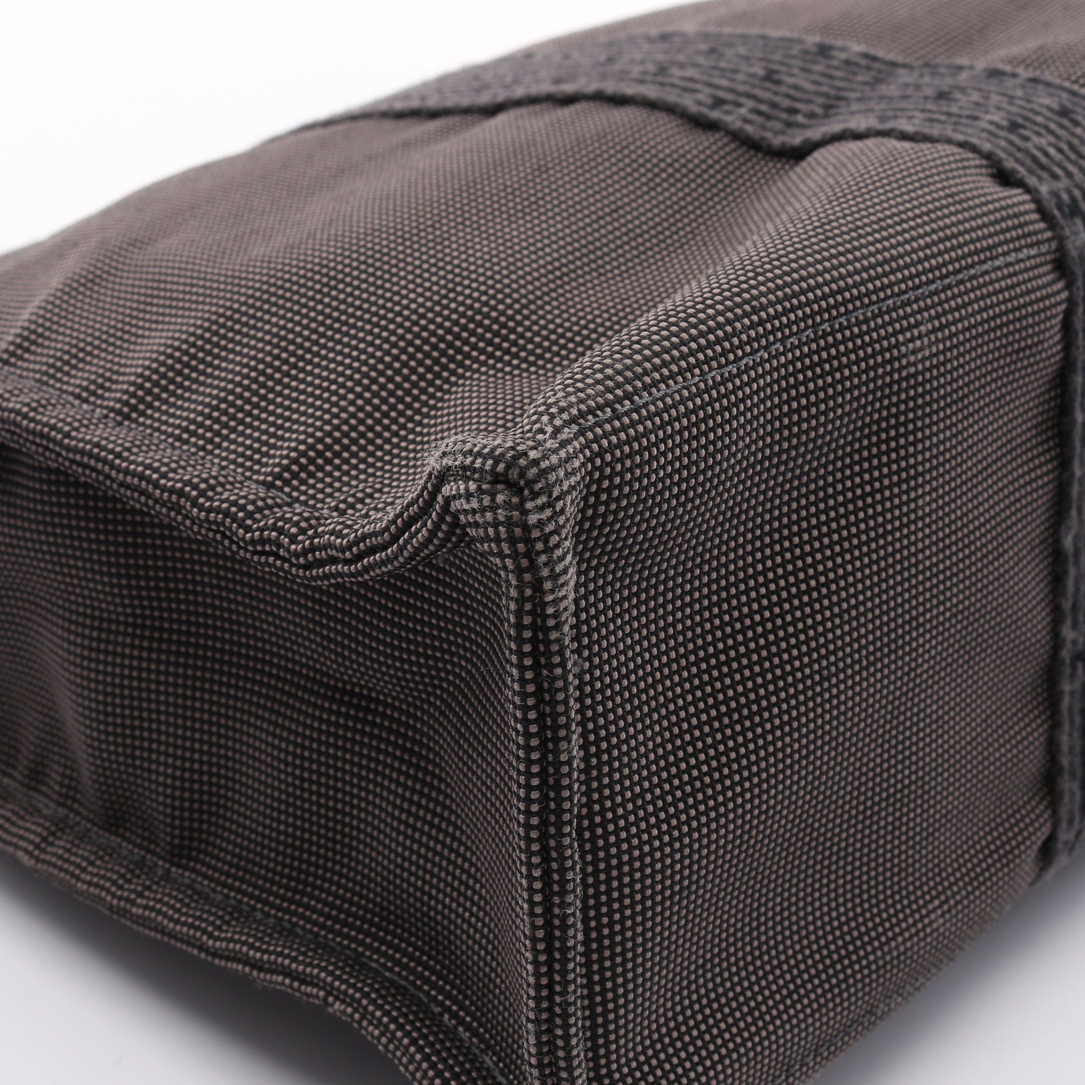 Hermes Hermes Yale Line Mm Handbag Tote Bag Nylon Canvas Dark Gray Silver Hardware Size ONE SIZE - 5 Thumbnail
