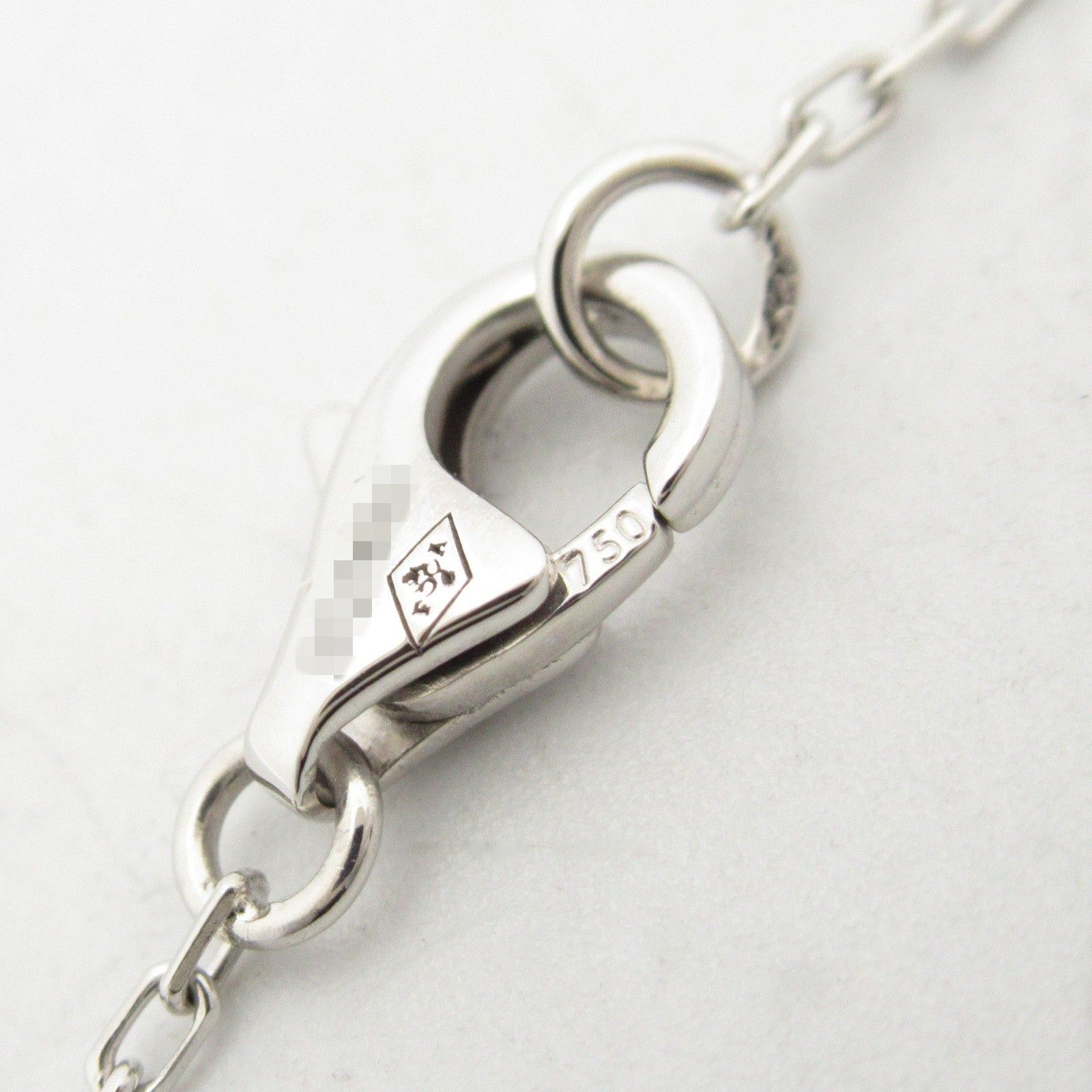 Cartier Cartier Entrelacés Diamond Necklace K18Wg (White Gold) Clear Size ONE SIZE - 7 Thumbnail