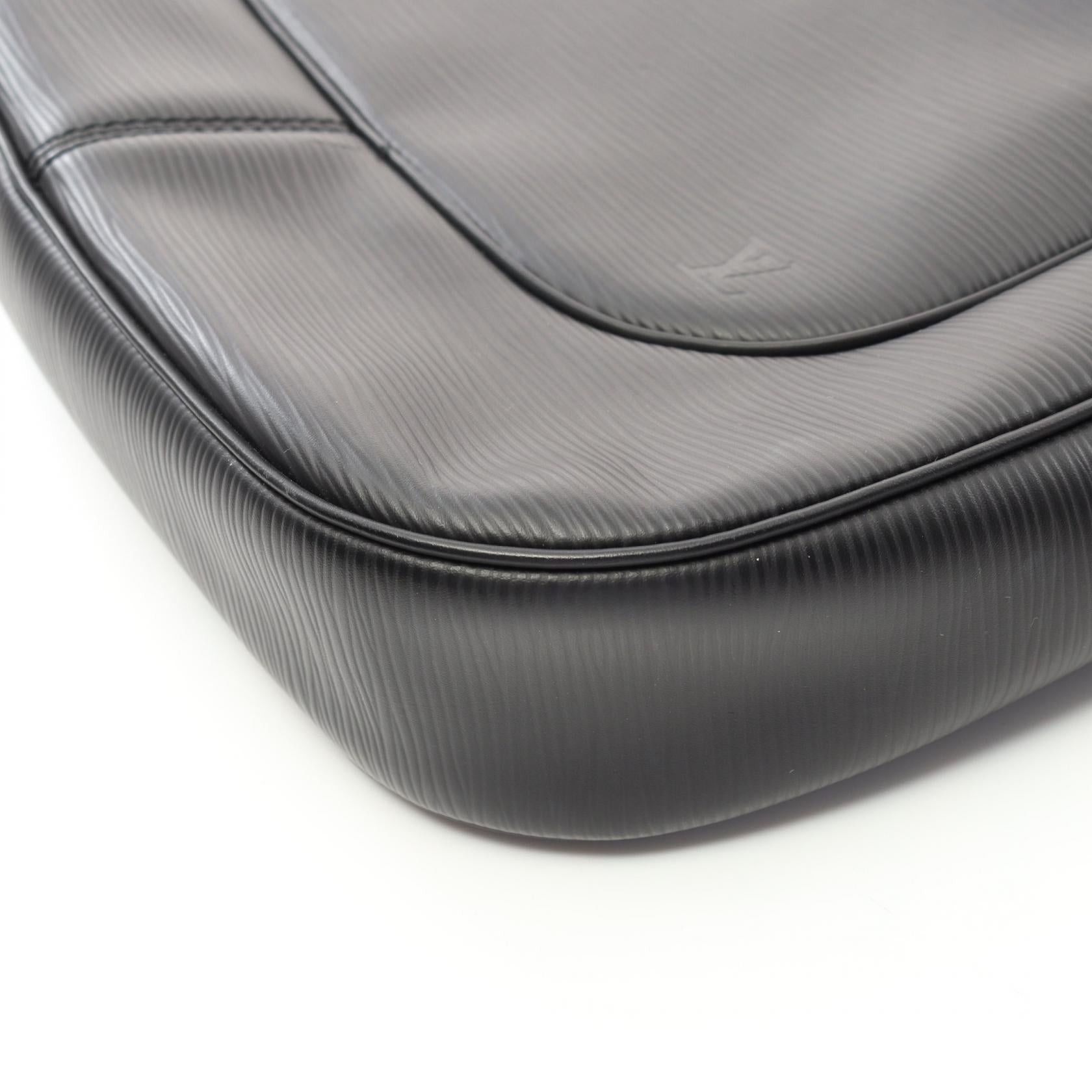 Louis Vuitton Louis Vuitton Salabar Epi Noir One Shoulder Bag Leather Black Size ONE SIZE - 6 Thumbnail