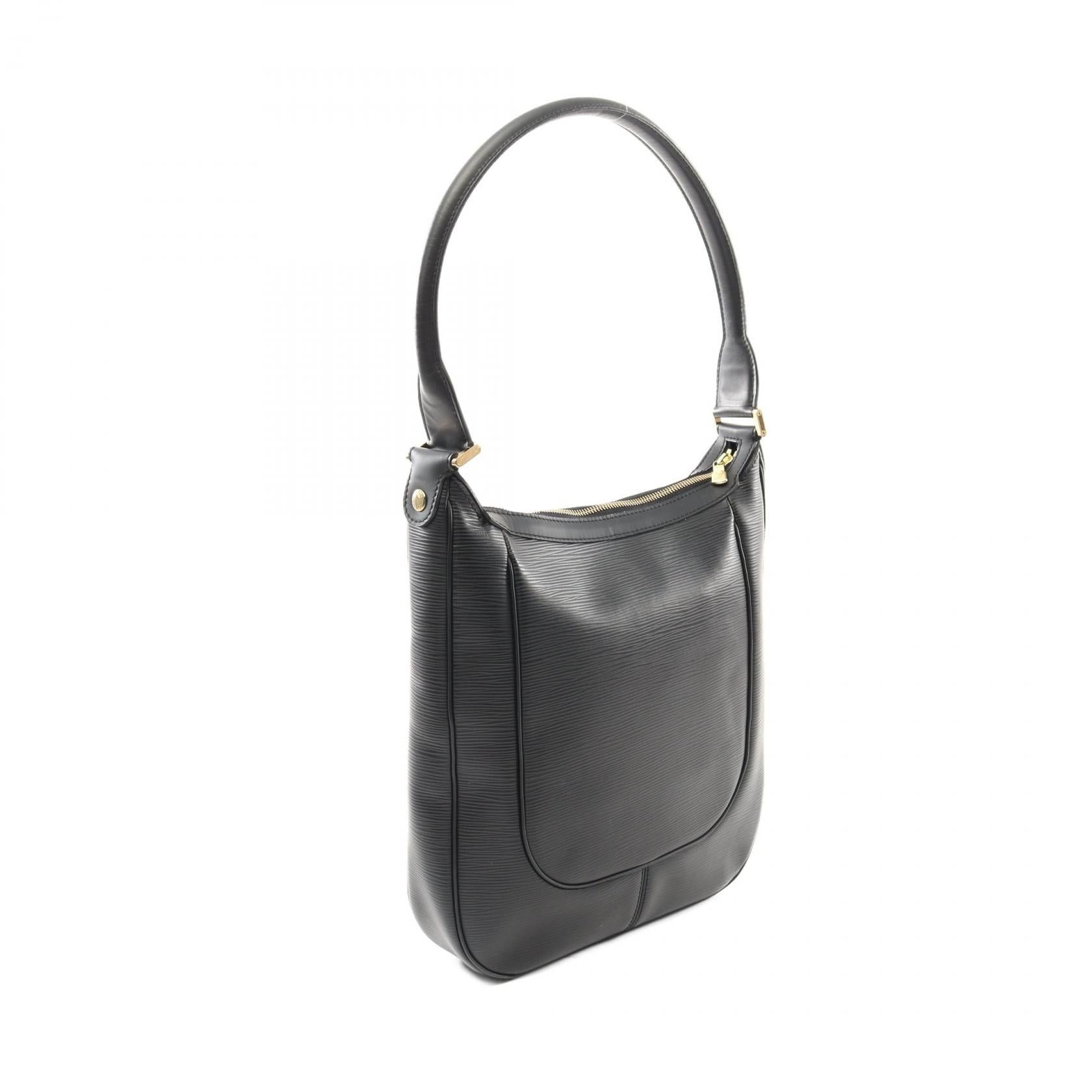 Louis Vuitton Louis Vuitton Salabar Epi Noir One Shoulder Bag Leather Black Size ONE SIZE - 2 Thumbnail